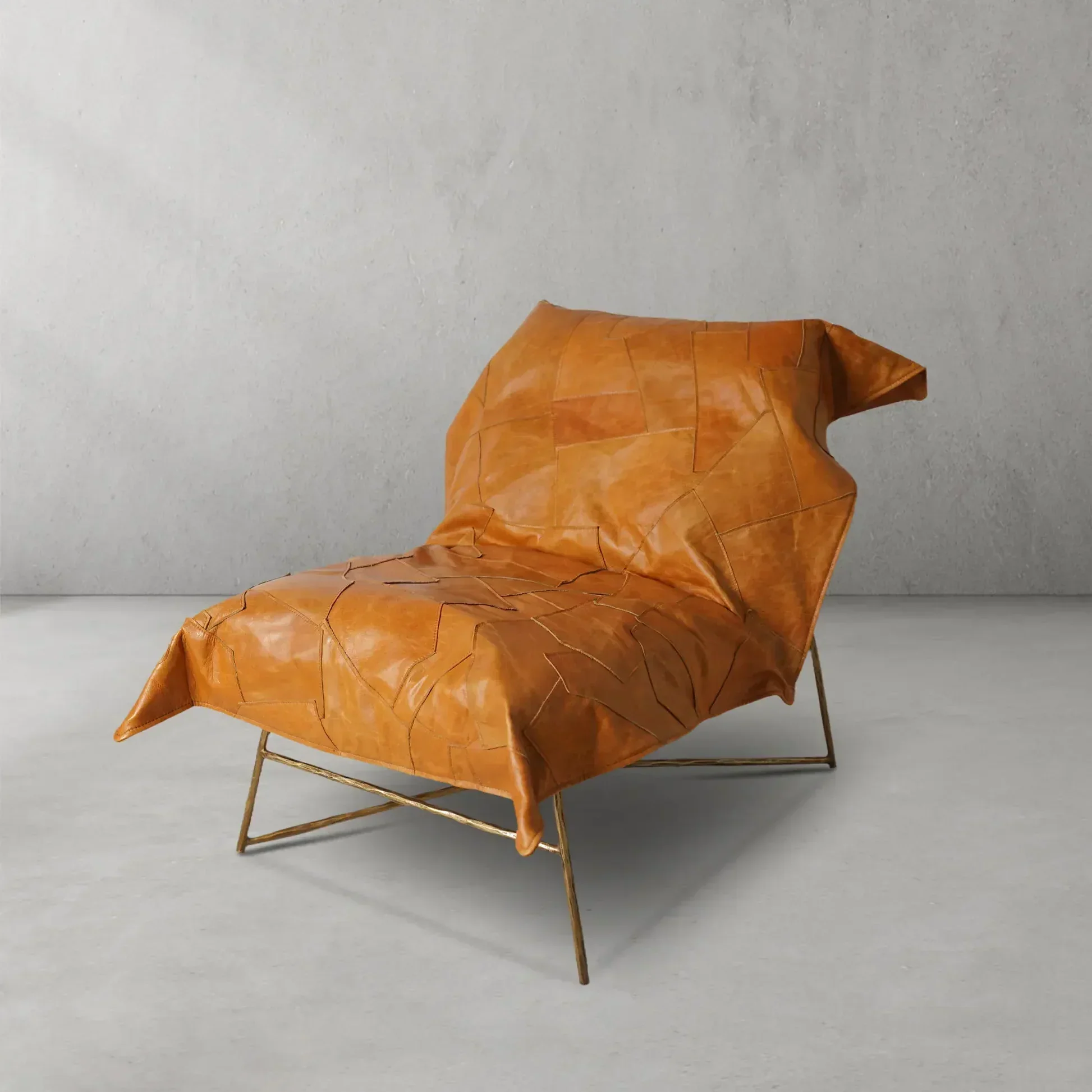 Hand-Forged Metal Leisure Chair - Image 5