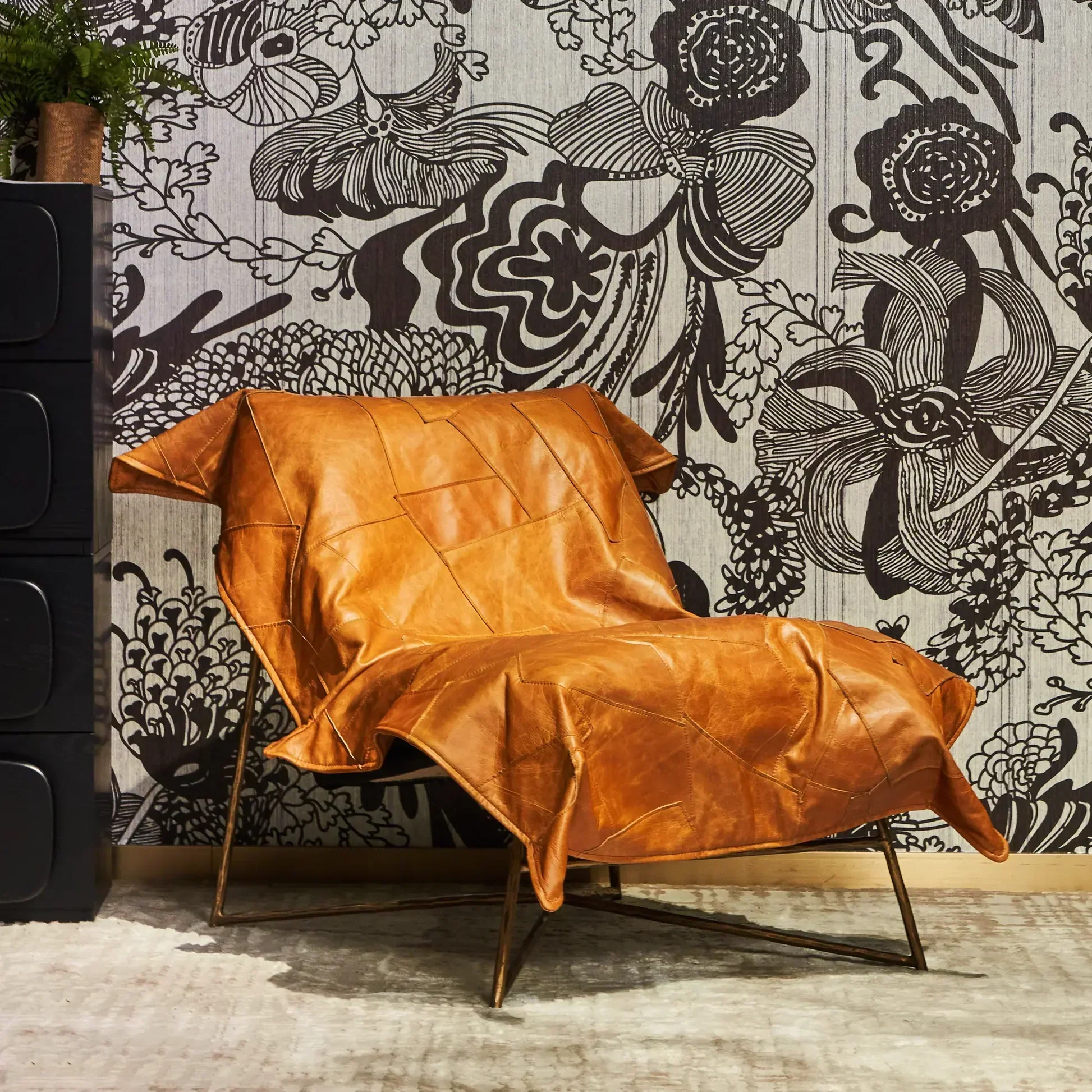 Hand-Forged Metal Leisure Chair - Image 8