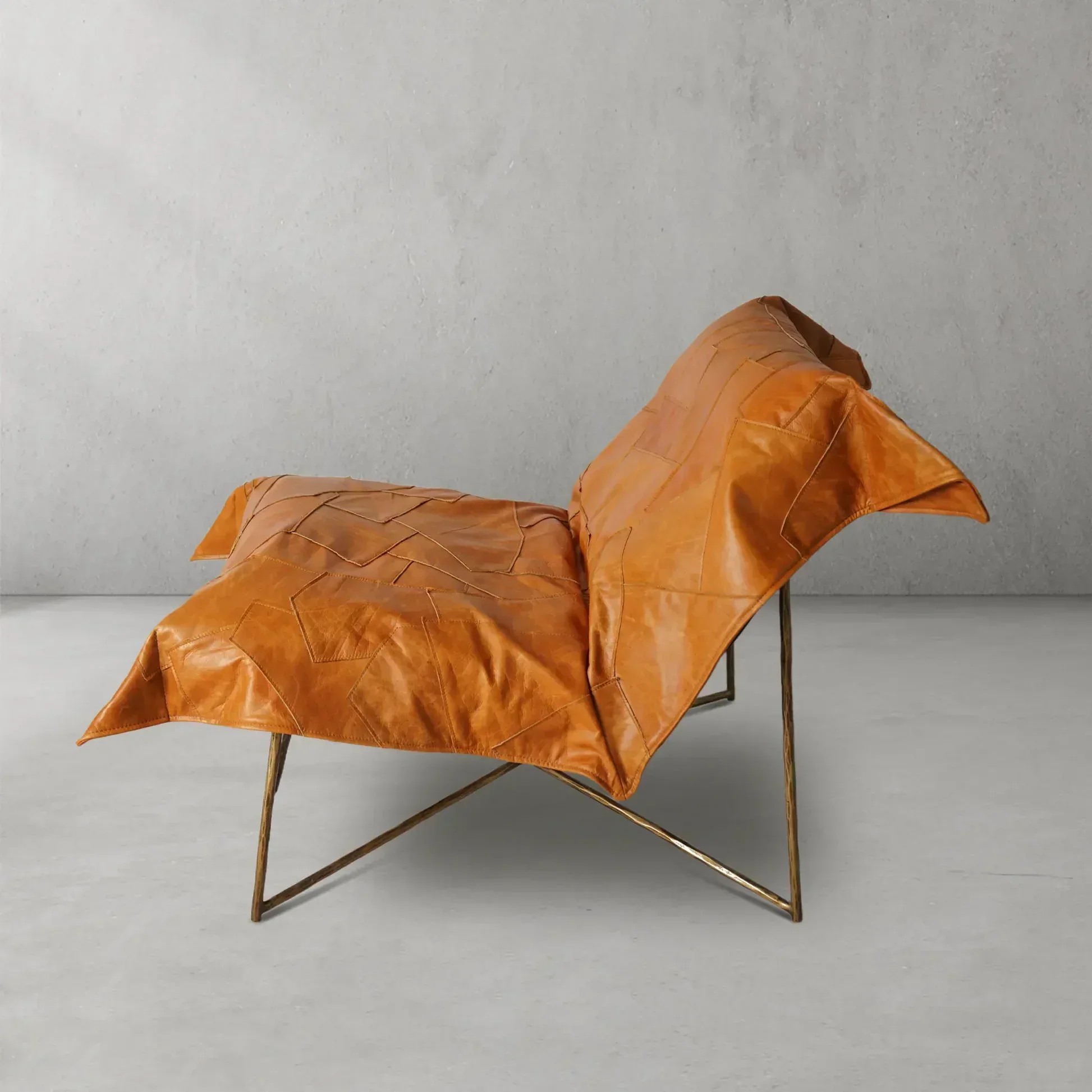 Hand-Forged Metal Leisure Chair - Image 9