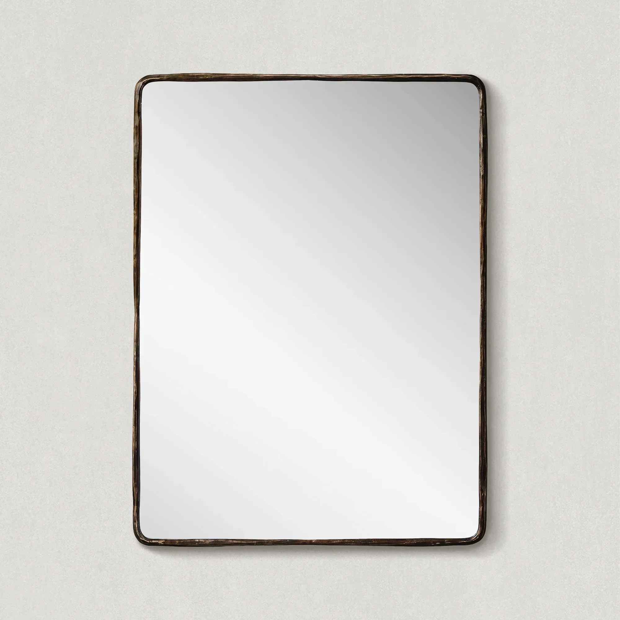 Hand-Forged Metal Mirror - Image 4