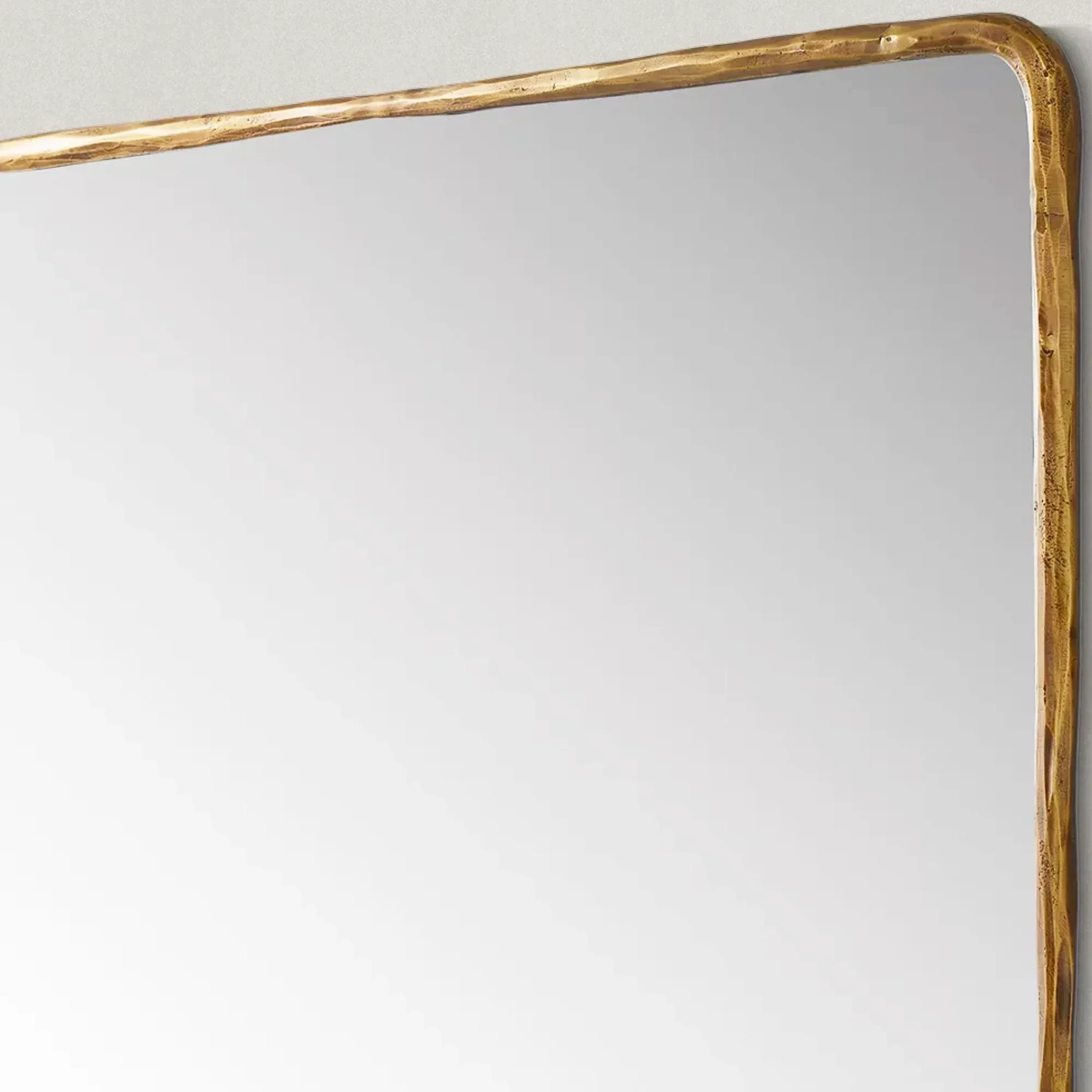 Hand-Forged Metal Mirror - Image 7