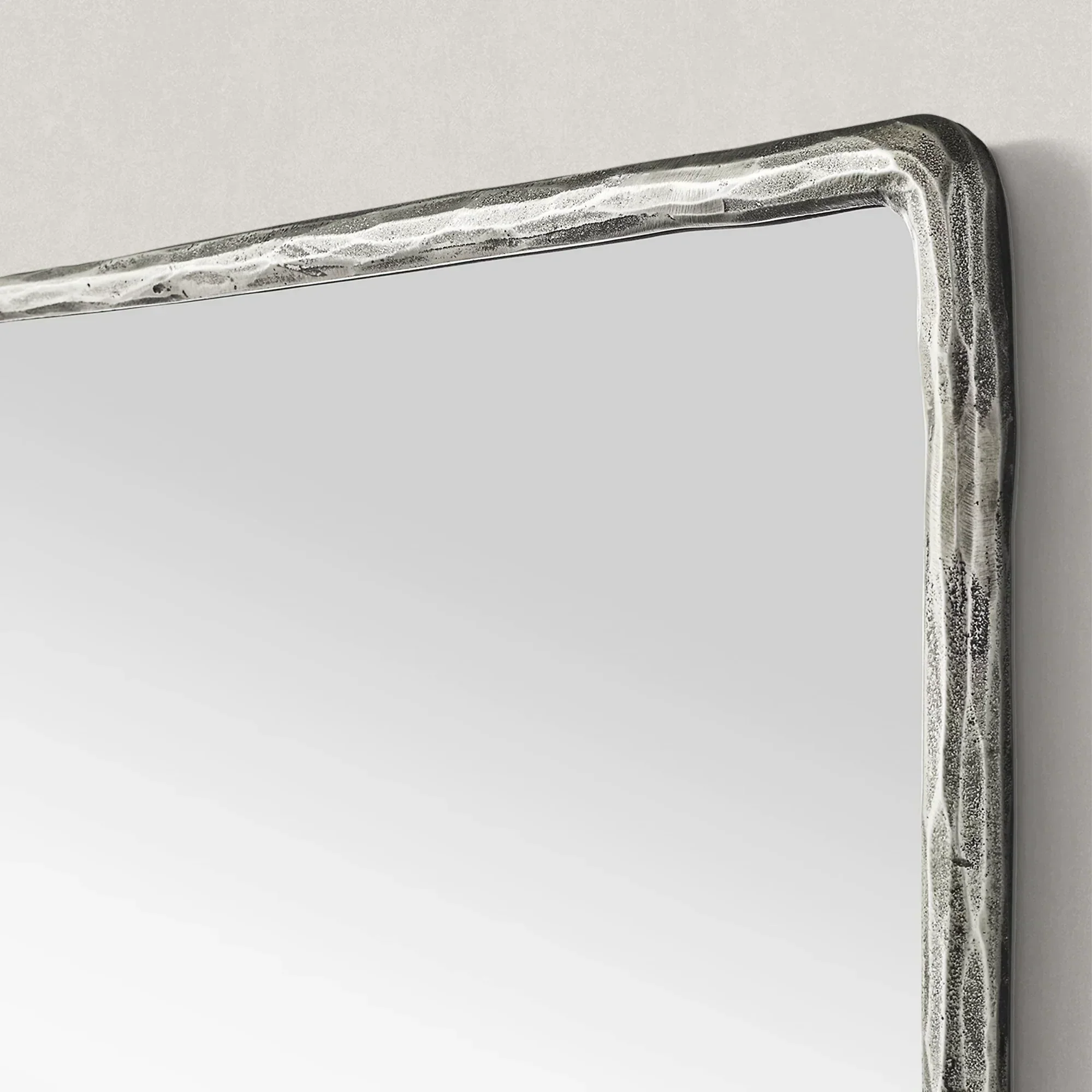 Hand-Forged Metal Mirror - Image 8