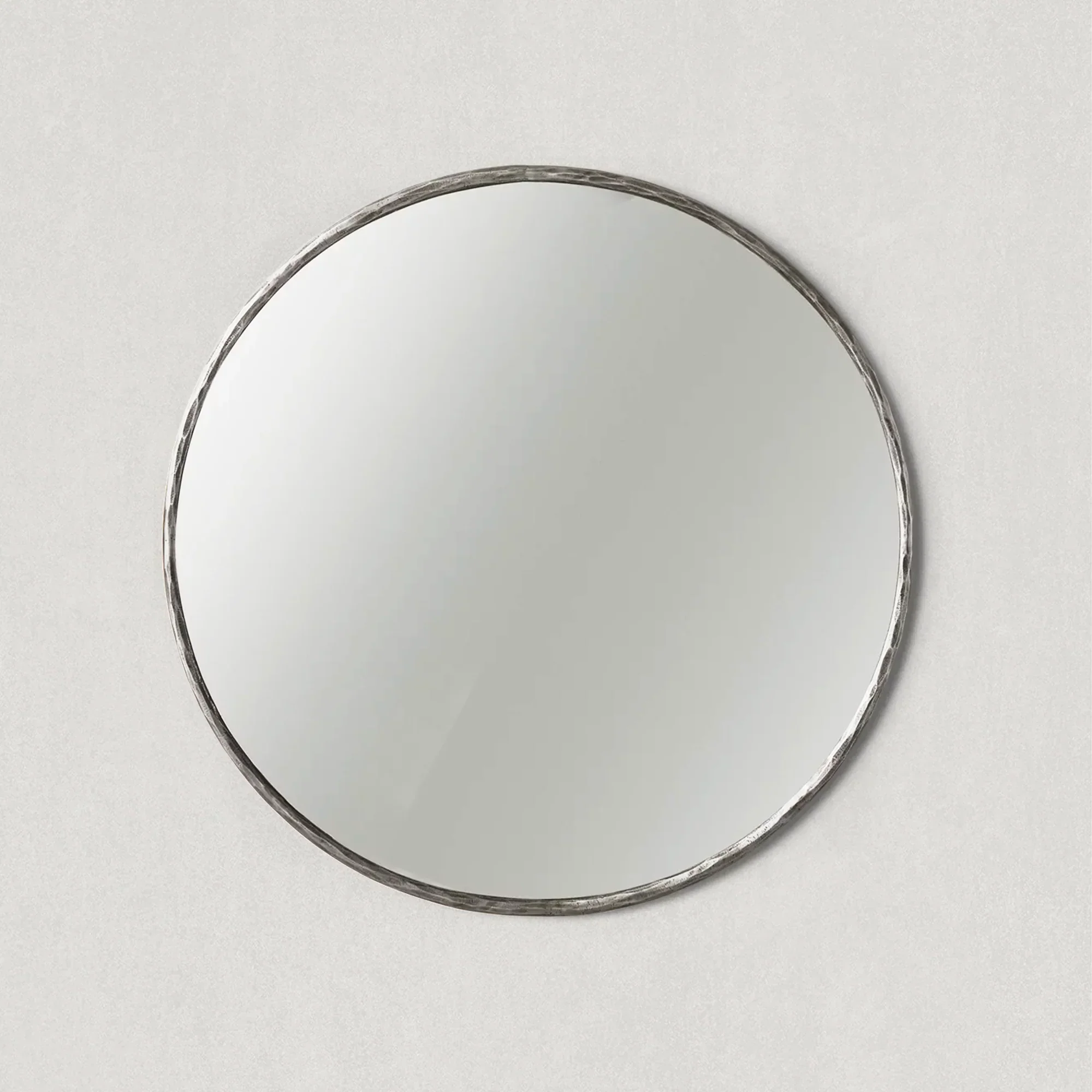Hand-Forged Metal Round Mirror - Image 10