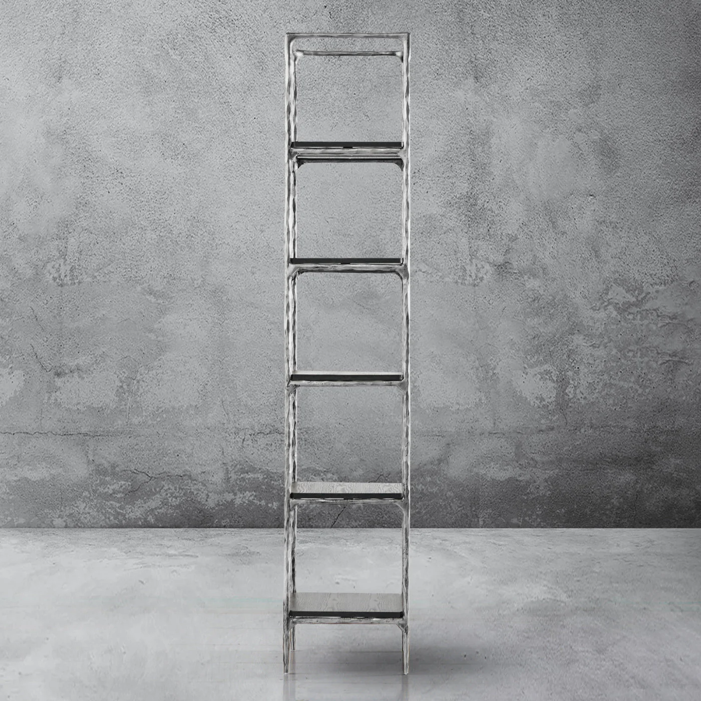 Hand-Forged Metal Wooden Shelving - Image 17