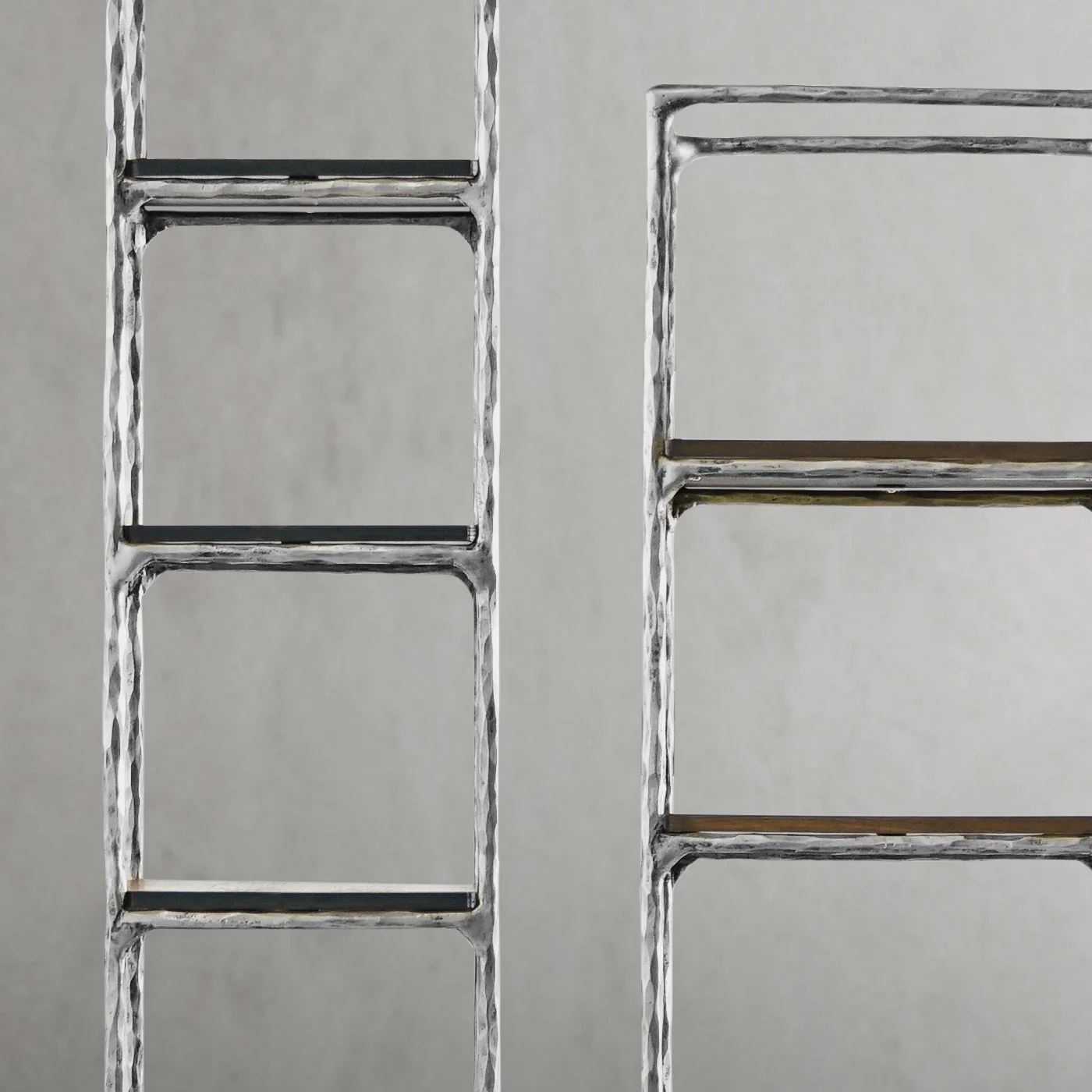 Hand-Forged Metal Wooden Shelving - Image 20