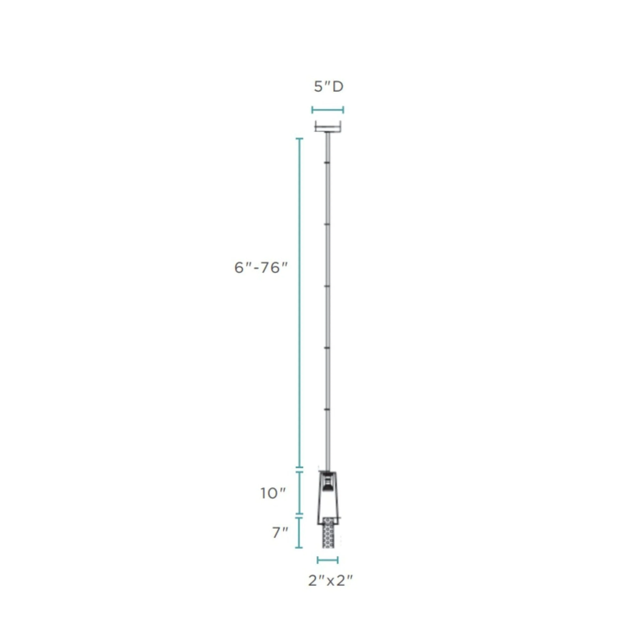 Harmony Single Pendant // Matte Black - Image 5