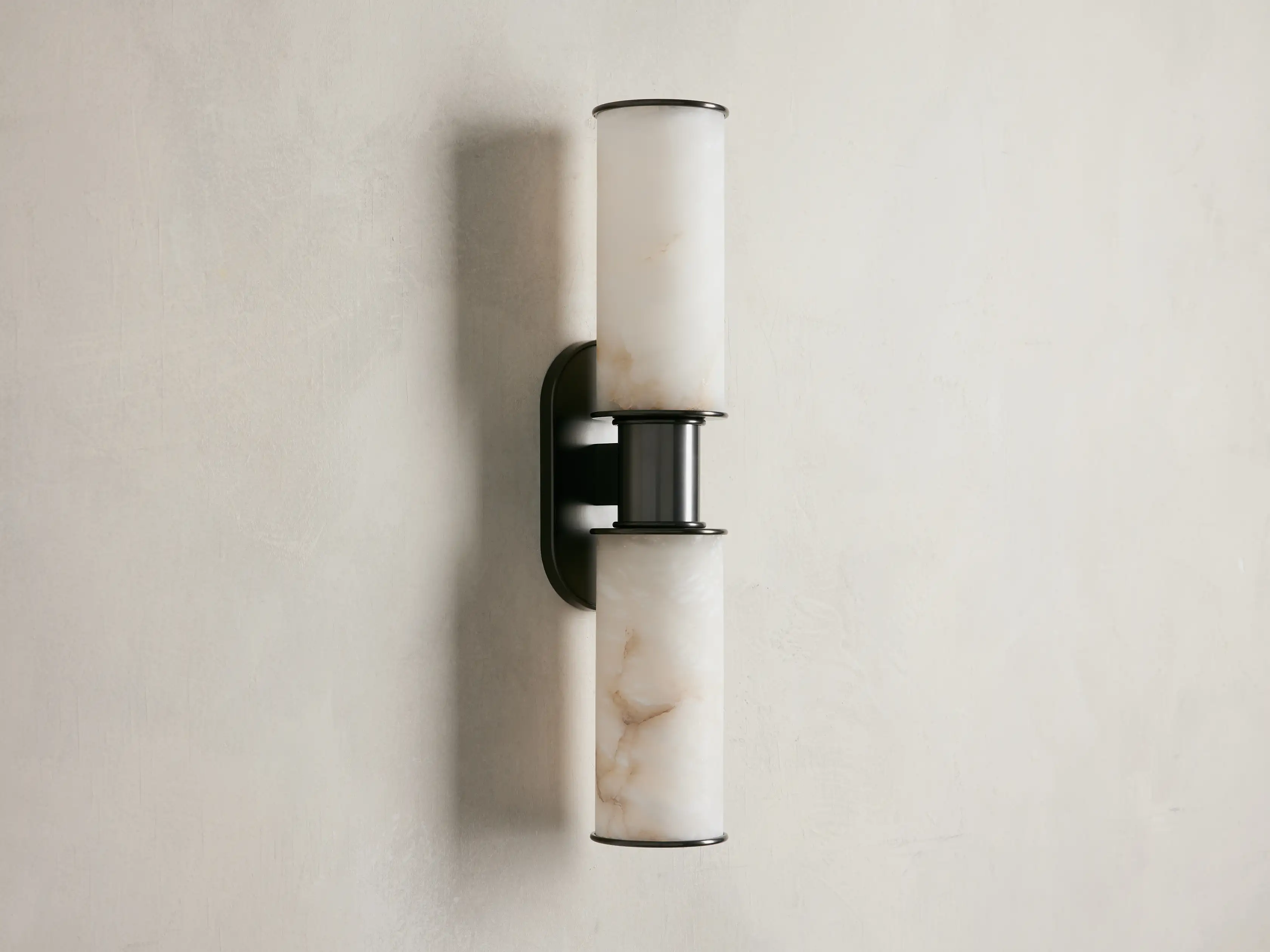 Harrlin Double Sconce in Alabaster - Image 6