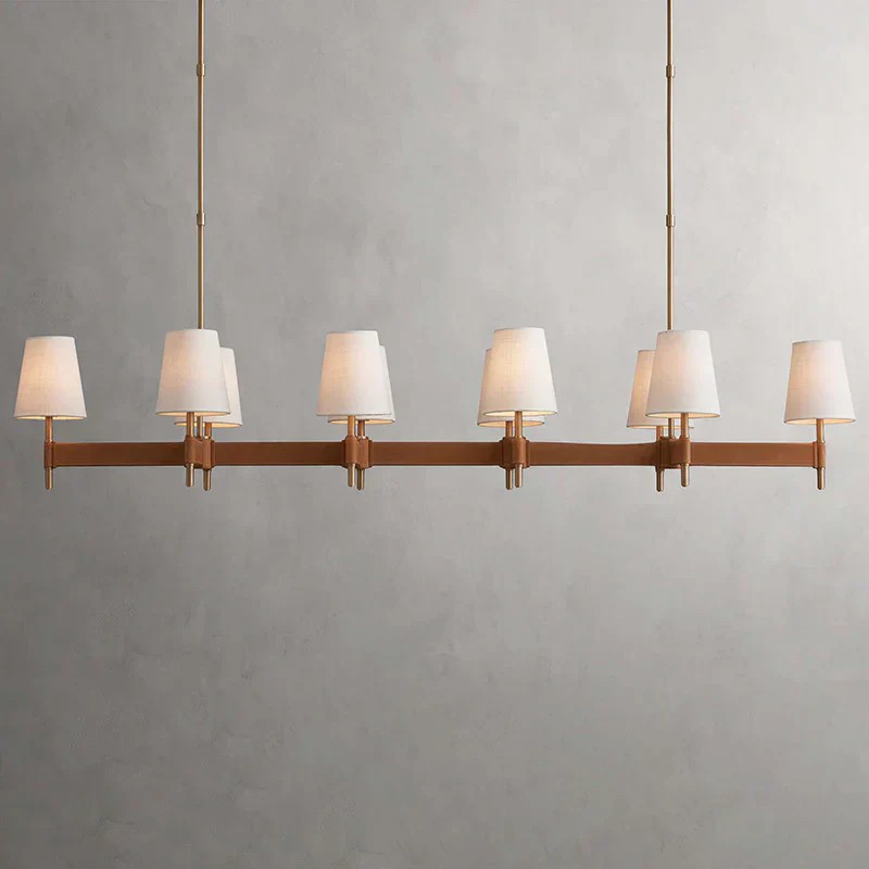 Hastings Midcentury Modern Linear Chandelier - Image 11