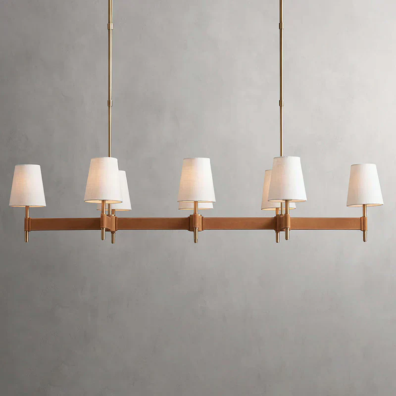 Hastings Midcentury Modern Linear Chandelier - Image 5