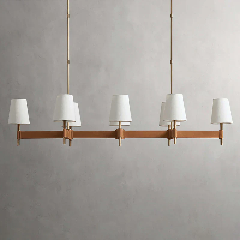 Hastings Midcentury Modern Linear Chandelier - Image 7