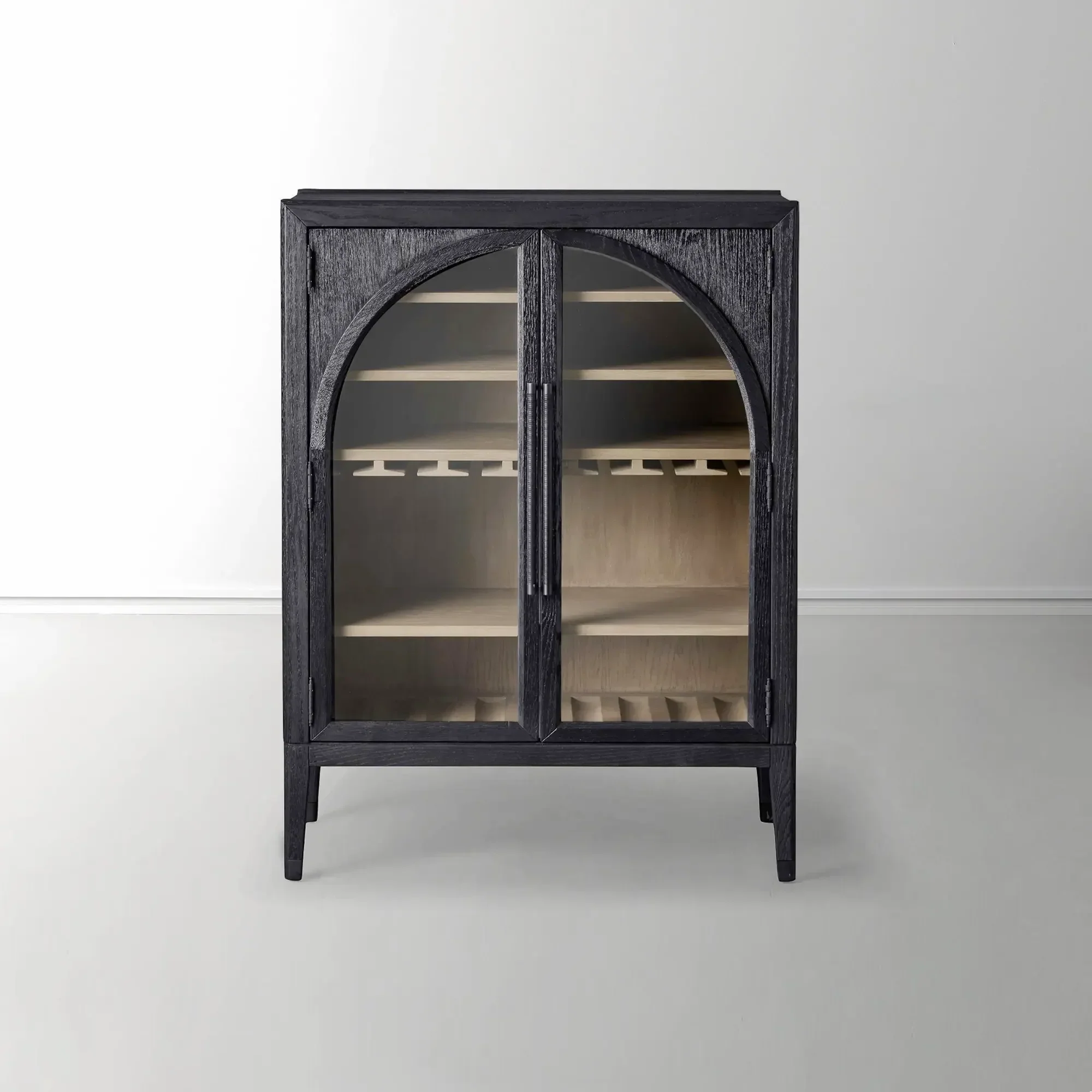 Hattie Low Bar Cabinet in Oak 36"W - Image 15