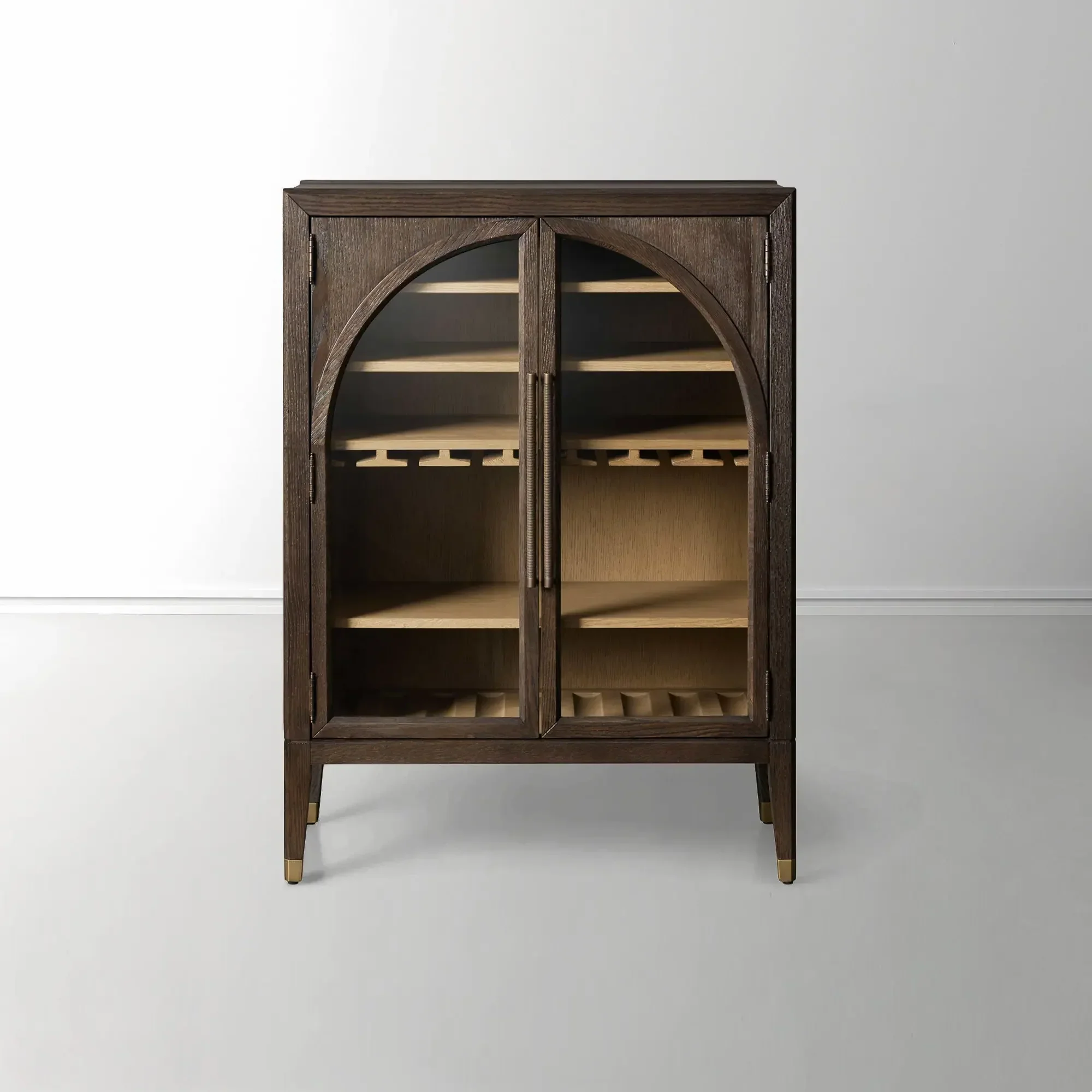 Hattie Low Bar Cabinet in Oak 36"W - Image 16