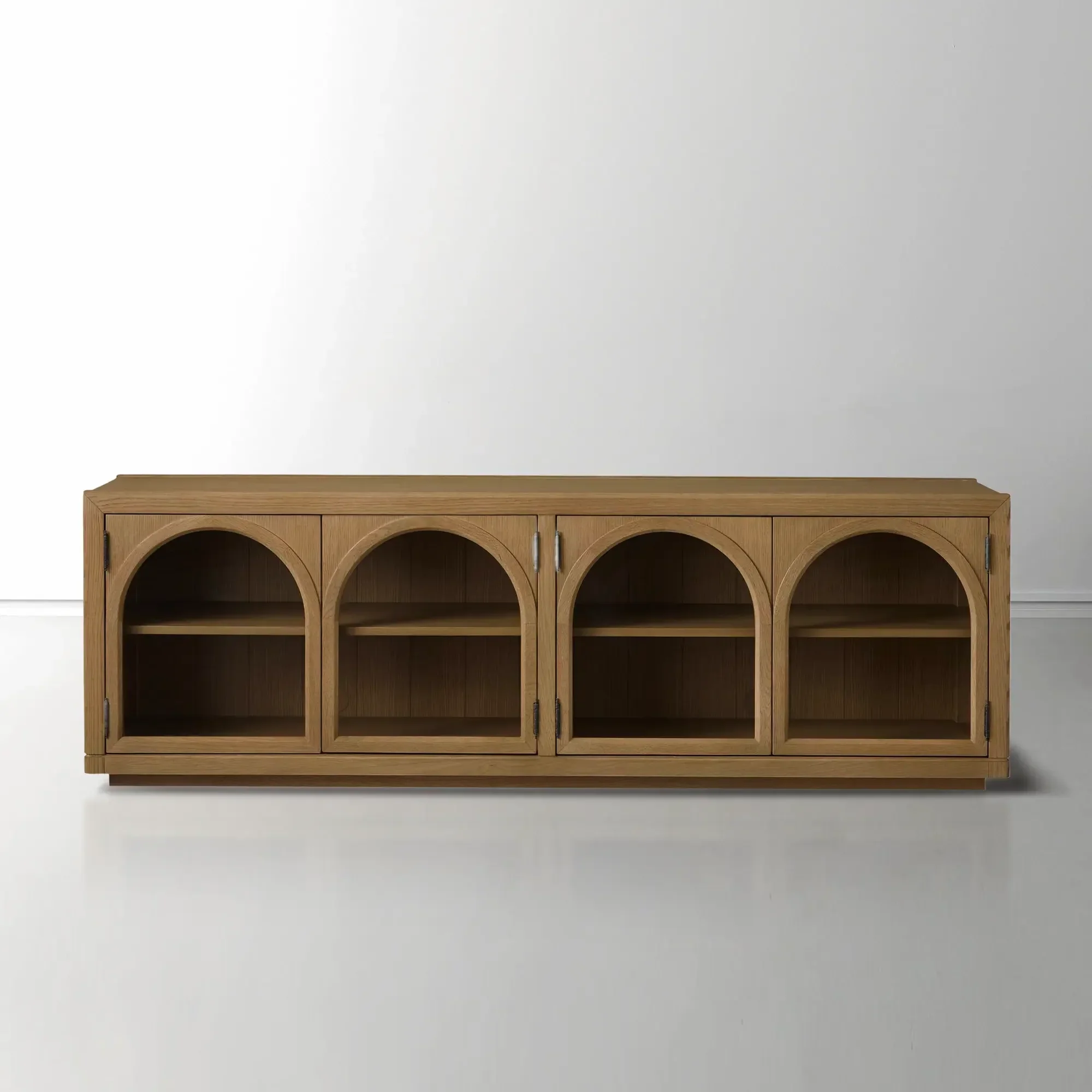 Hattie Media Console in Oak 80"W - Image 19