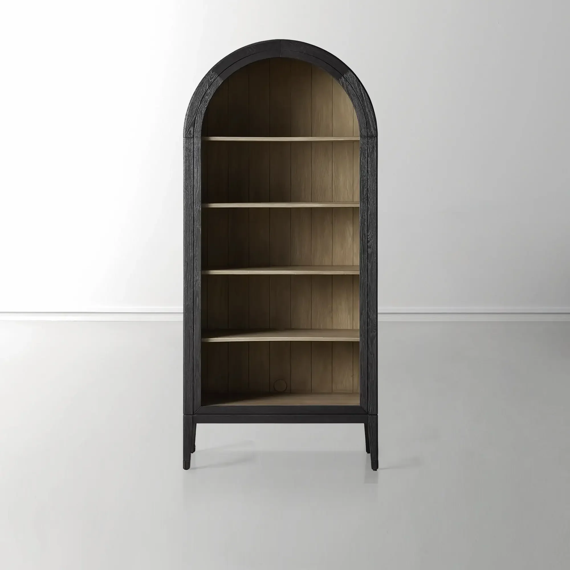 Hattie Open Bookcase in Oak 36"W 46"W - Image 23