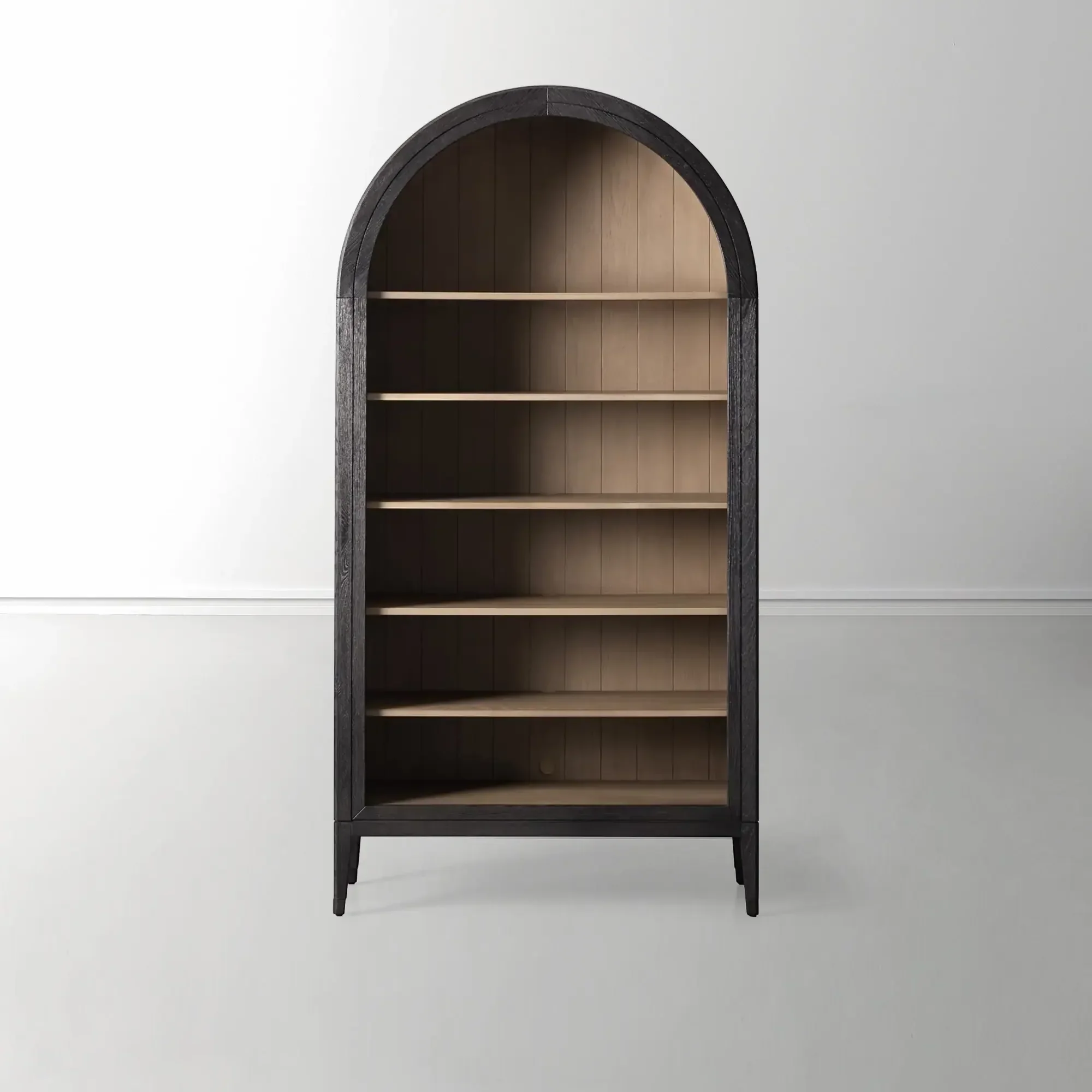 Hattie Open Bookcase in Oak 36"W 46"W - Image 37