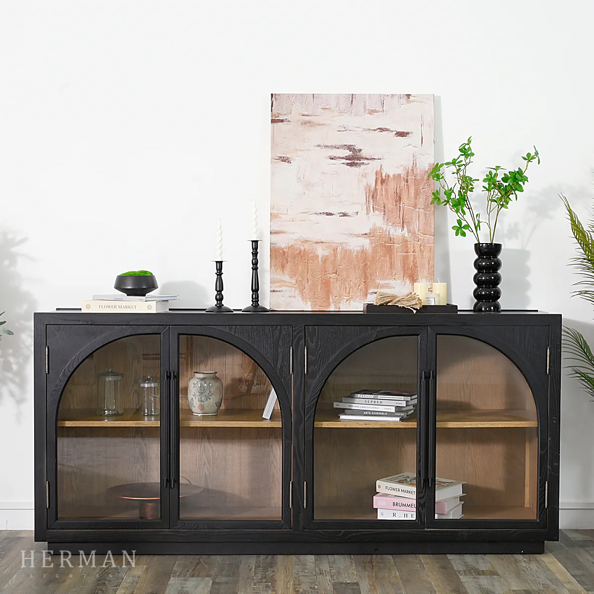 Hattie Sideboard in Oak 70"W 90"W - Image 10