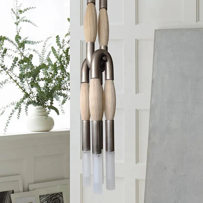 Heritage Horsehair 4-Light Pendant