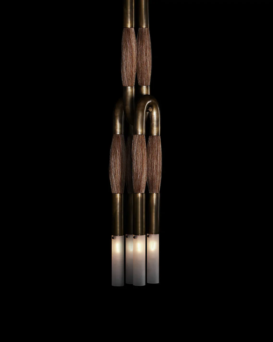 Heritage Horsehair 4-Light Pendant - Image 10