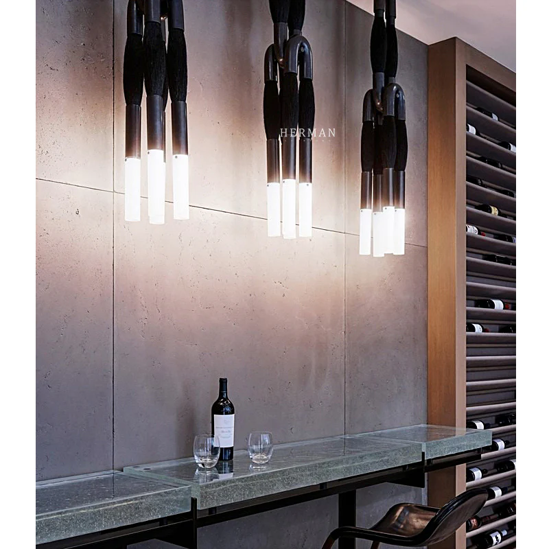 Heritage Horsehair 4-Light Pendant - Image 40