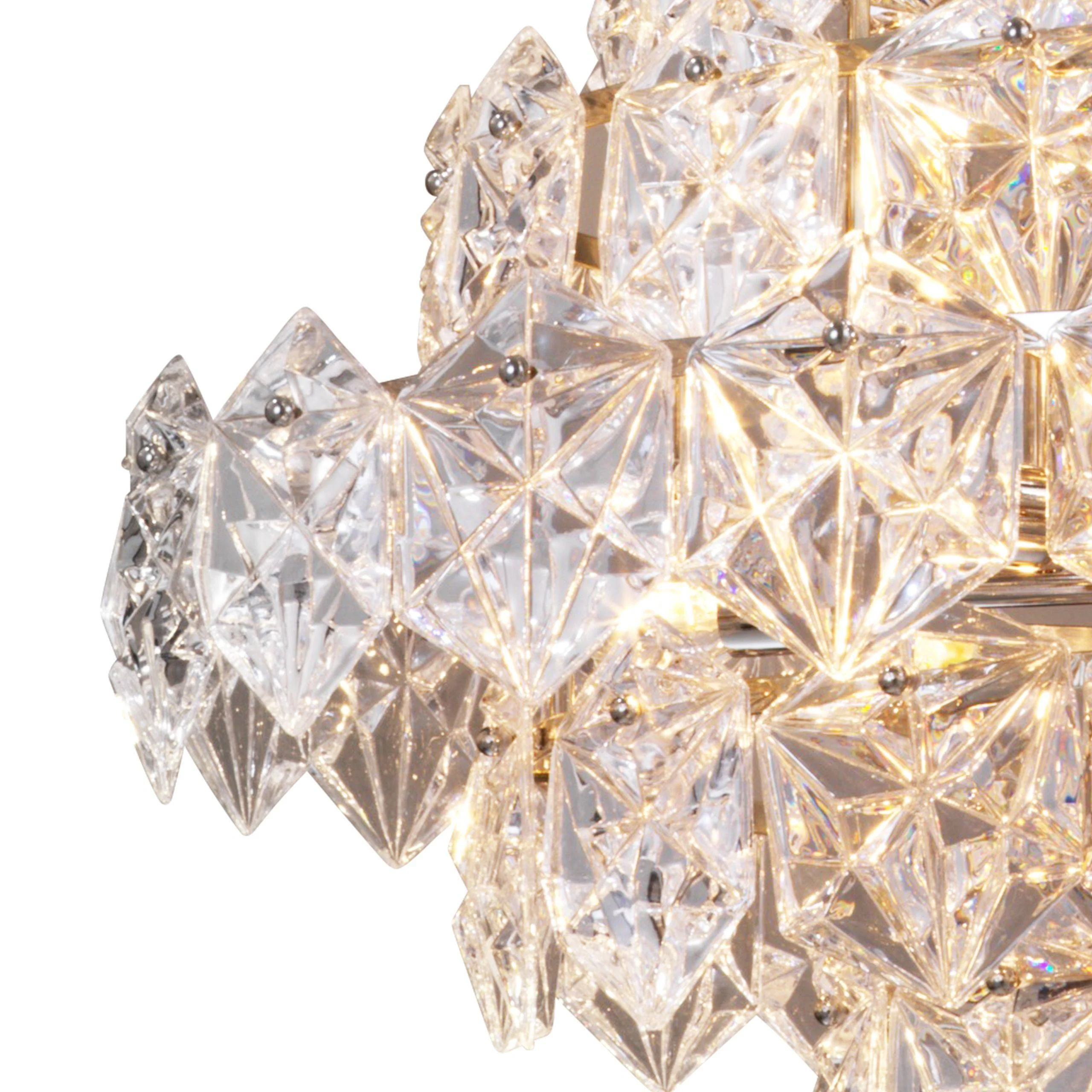 Hermitage L Modern Chandelier - [Nickel] - Image 2