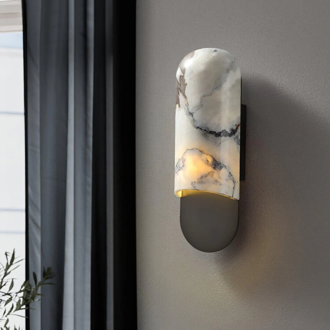 Hl Alabaster Wall Sconce - Image 7