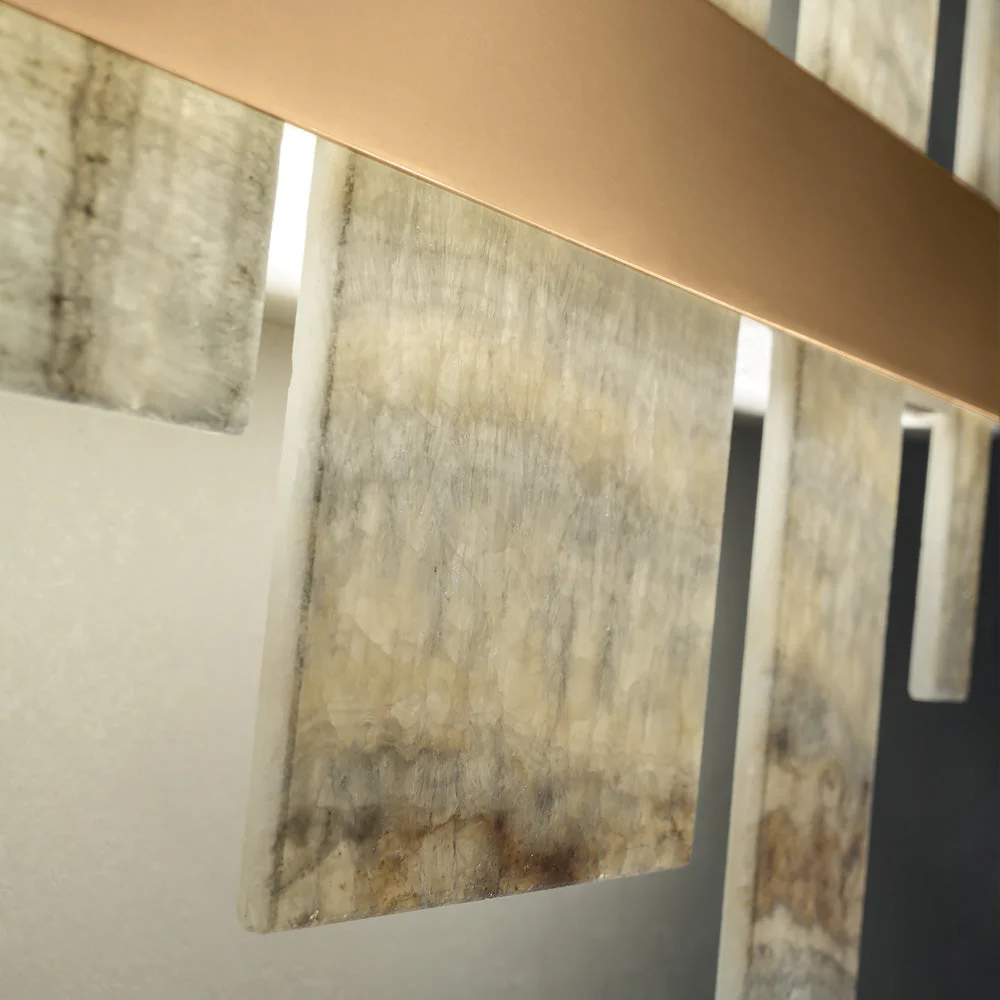 Honice LED Alabaster Chandelier - Image 10