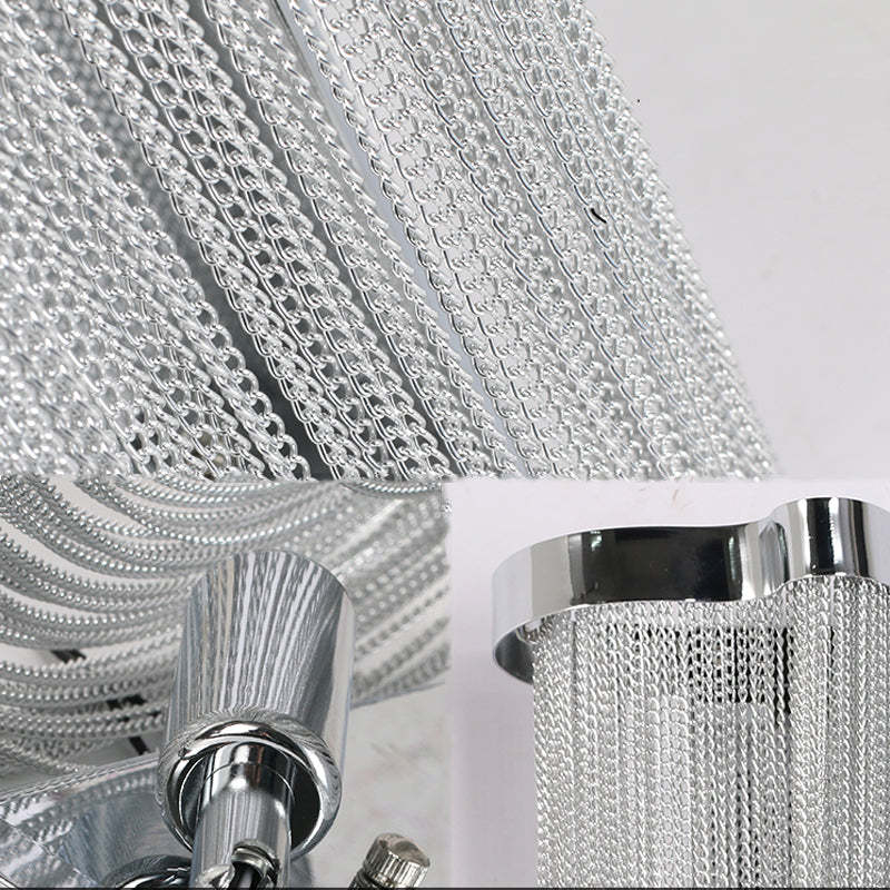 Irregular Chain Tassel Wall Sconce 14.1"H - Image 7