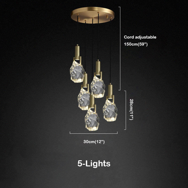 Irregular crystal pendant 6 styles - Image 10