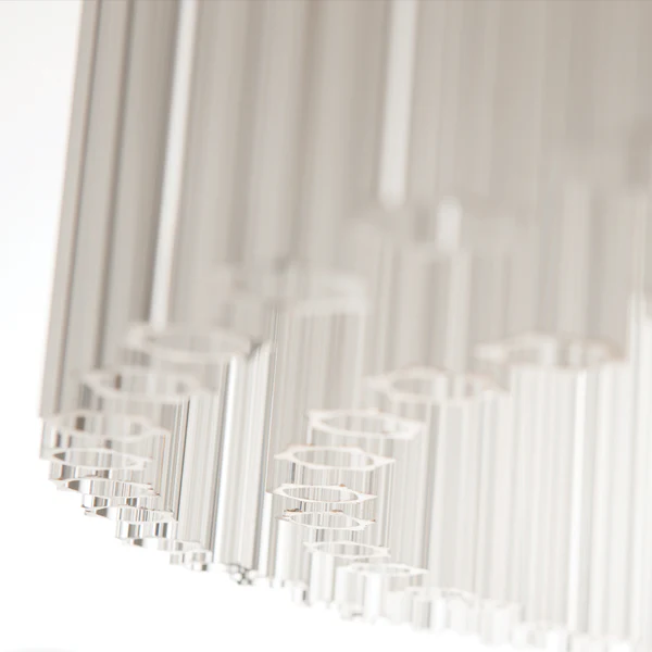 Jade Glass Chandelier - Image 3