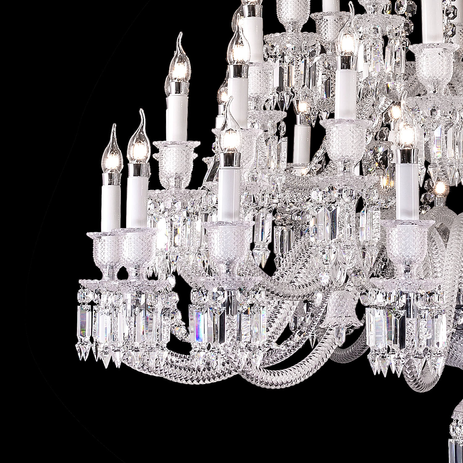 Bakala Traditional Luxury Bastian Crystal Chandelier - Image 2