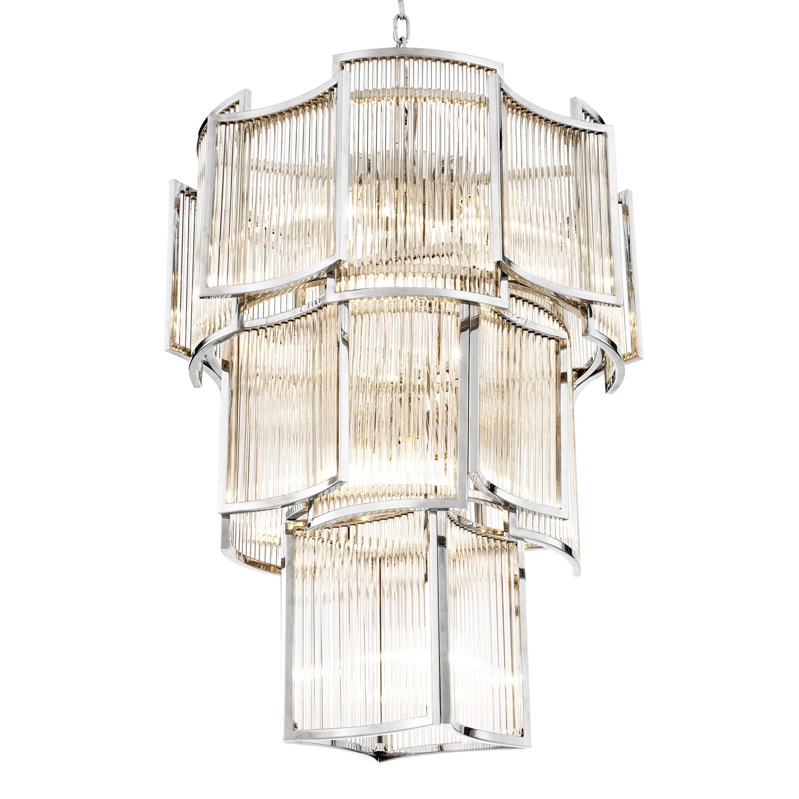 Jet Set Modern Chandelier - [Gold/Nickel/Antique Brass] - Image 7