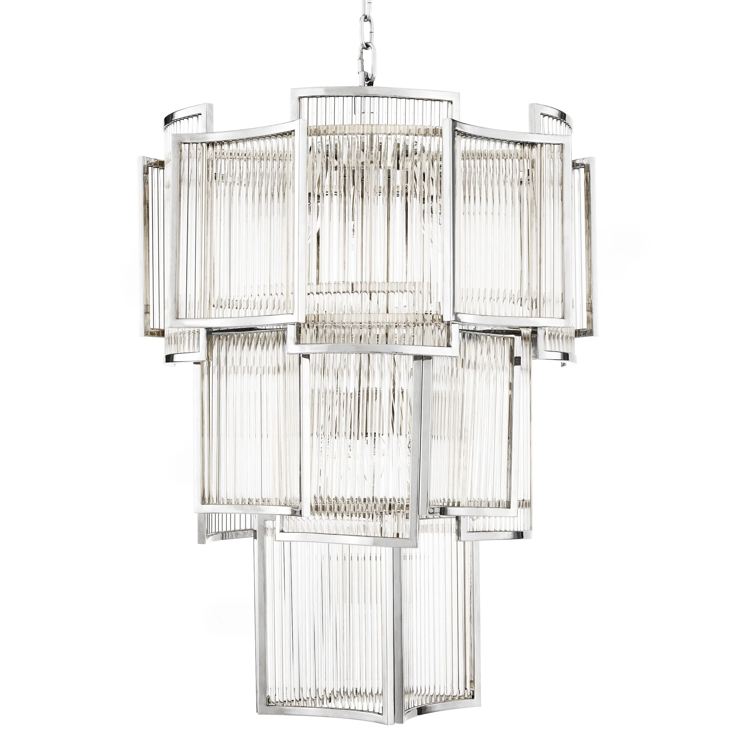 Jet Set Modern Chandelier - [Gold/Nickel/Antique Brass] - Image 8