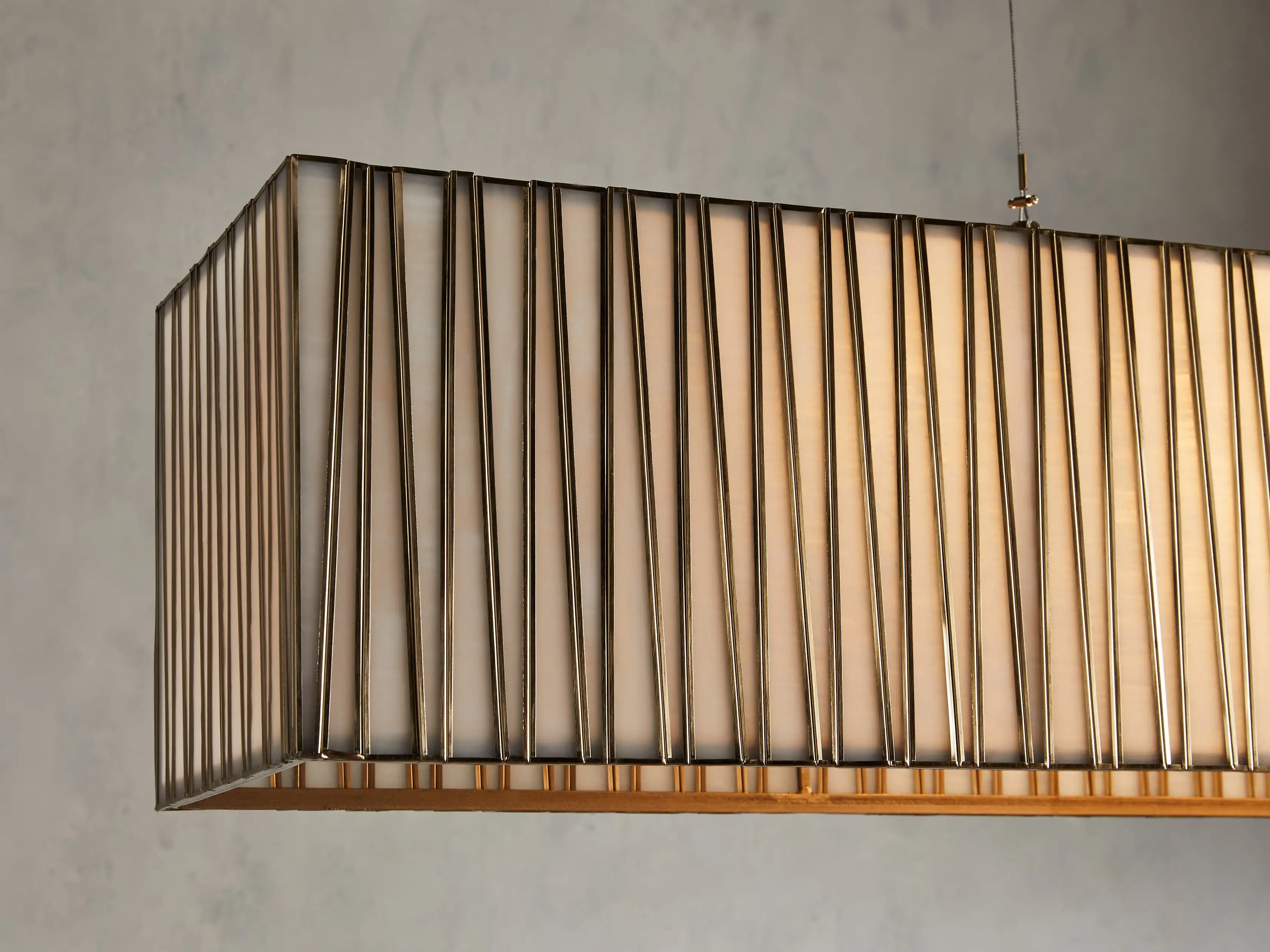 Junet Rectangular Chandelier 49"W 60"W - Image 9