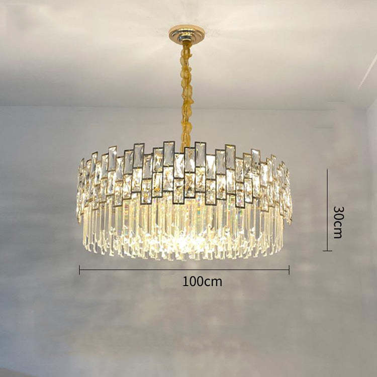 Kate Double Tier Crystal Chandelier - Image 4