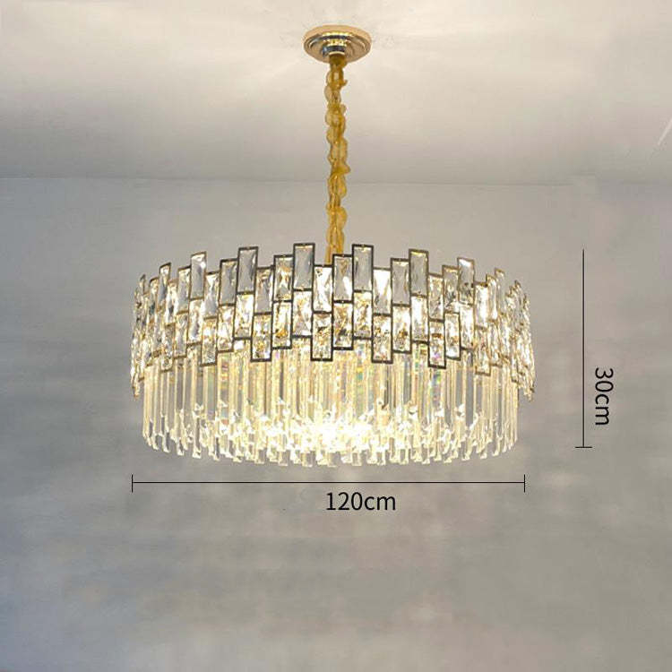 Kate Double Tier Crystal Chandelier - Image 6