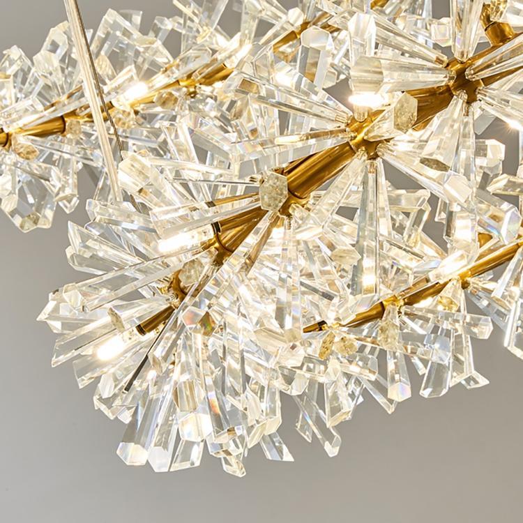 Kylie Linear Crystal Chandelier - Image 5
