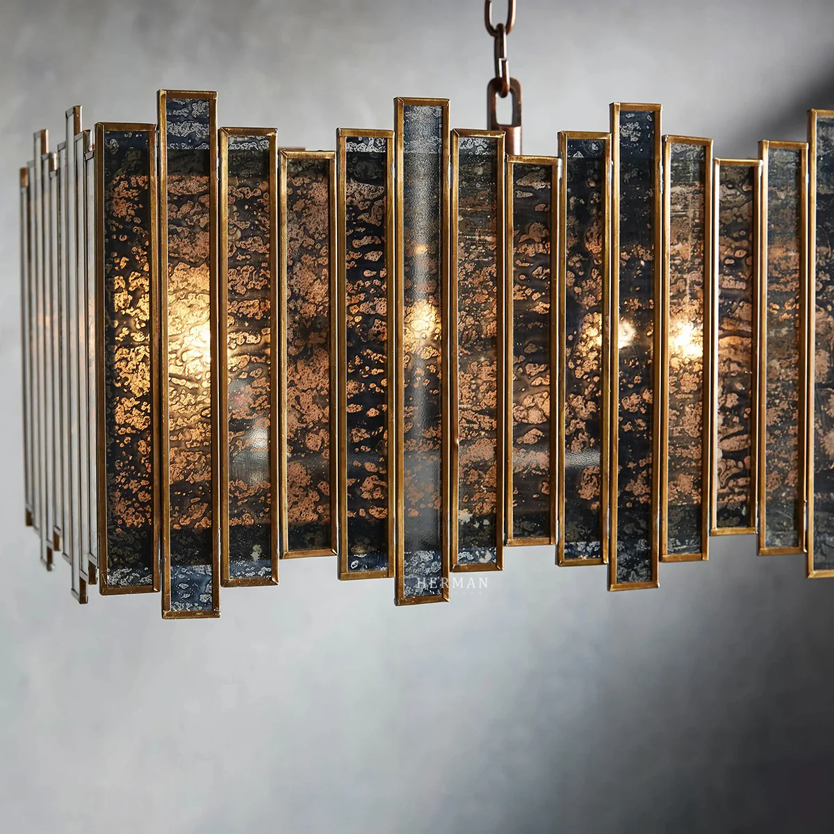 Laila Rectangular Chandelier - Image 10