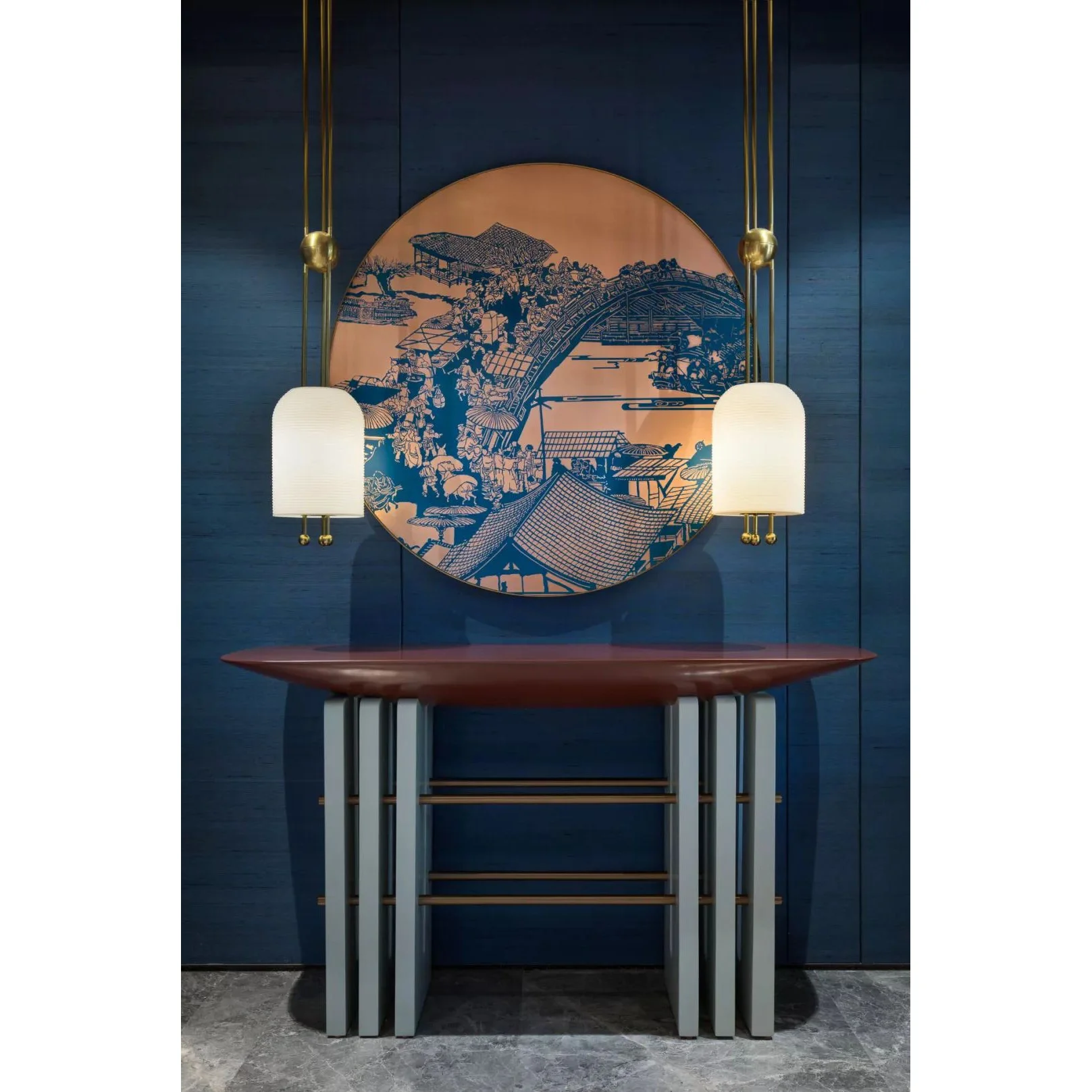Lantern Glass Pendant Lamp - Image 22
