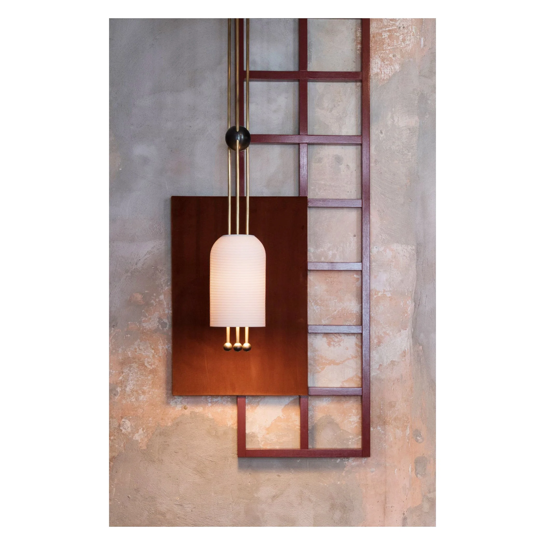 Lantern Glass Pendant Lamp - Image 25
