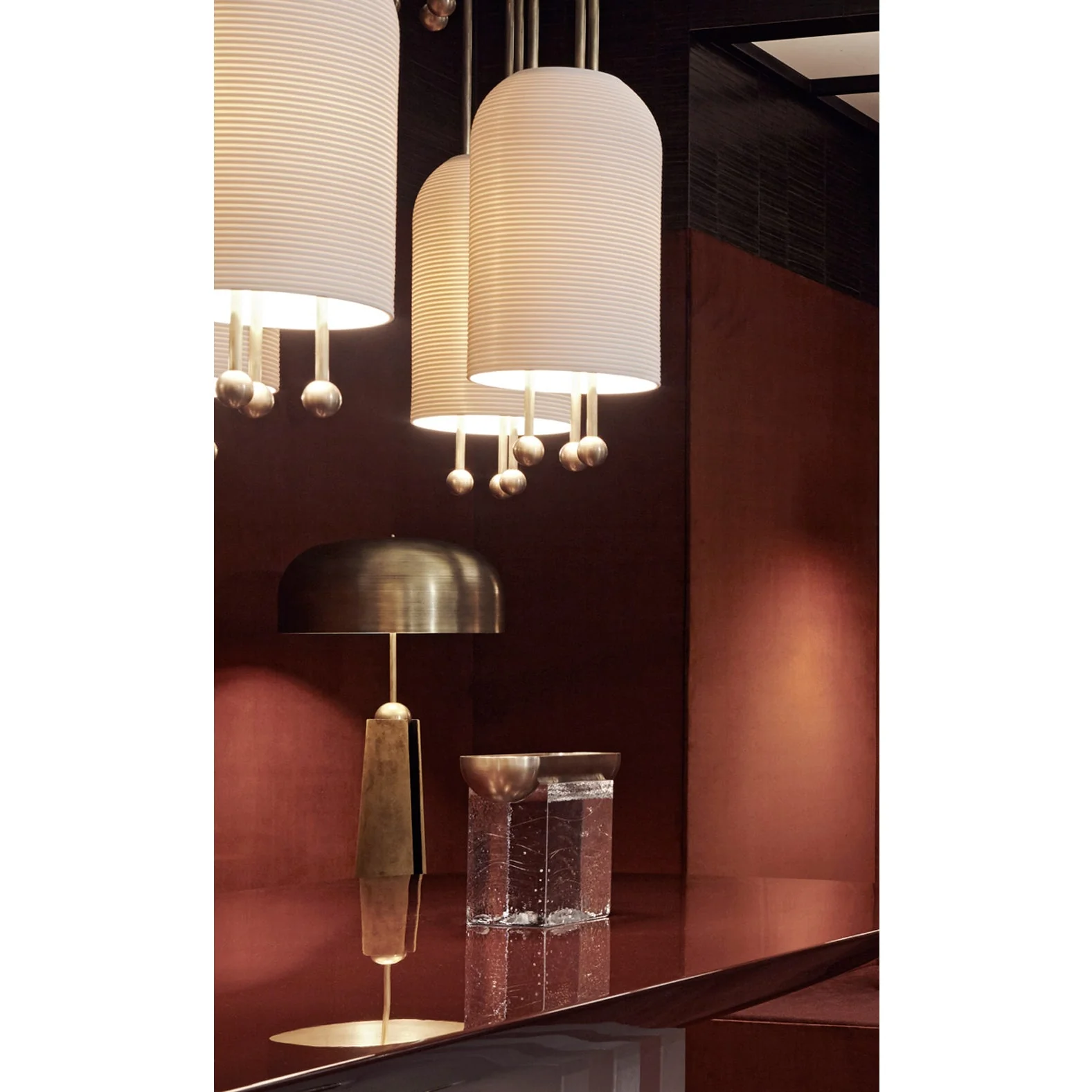 Lantern Glass Pendant Lamp - Image 26