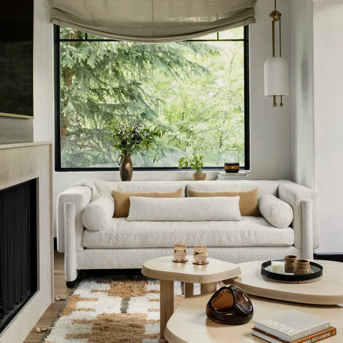 Lantern Glass Pendant Lamp - Image 6