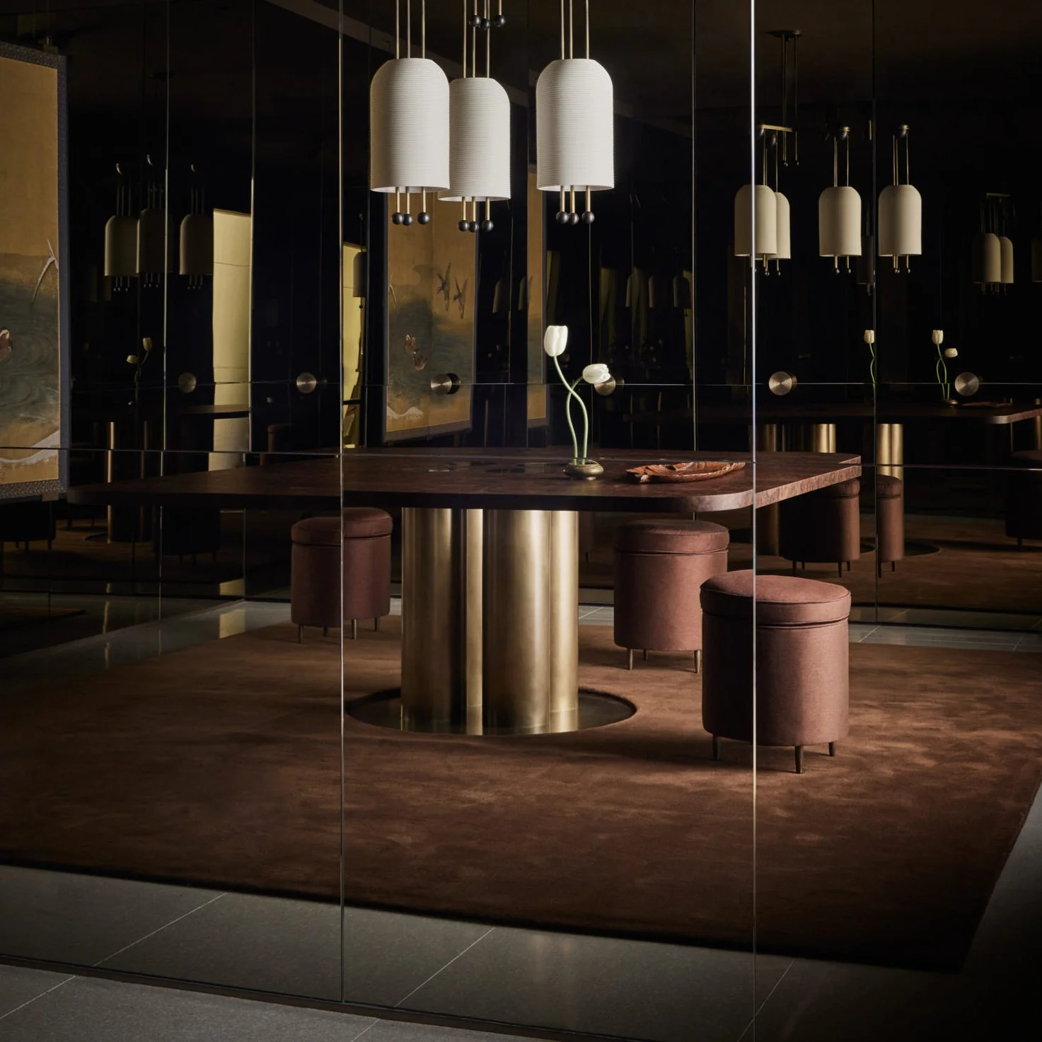 Lantern Glass Pendant Lamp - Image 8