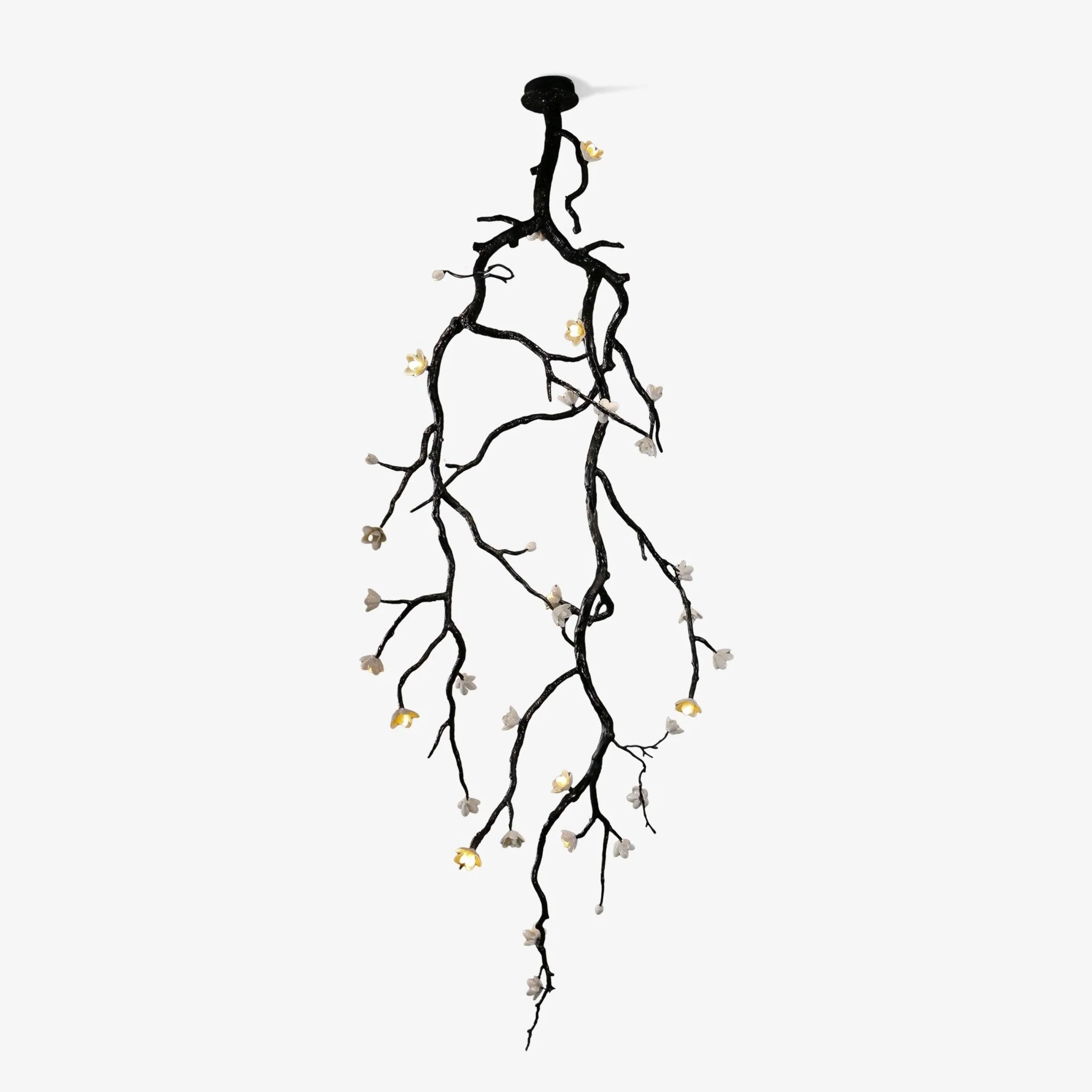 Large Long Branch Flower Chandelier - Image 2