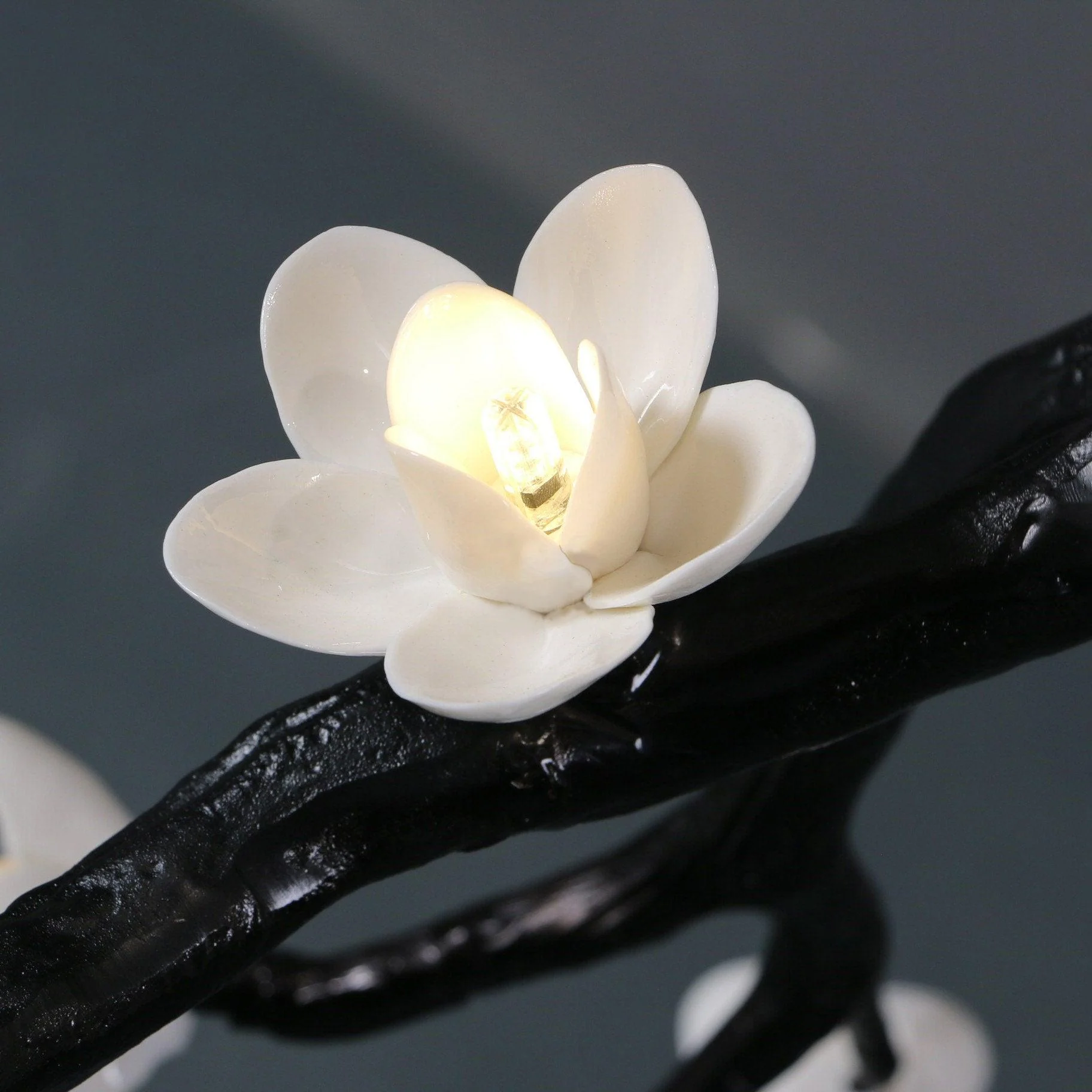 Large Long Branch Flower Chandelier - Image 21