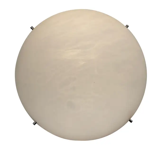 Large 'Moon 4' Alabaster Wall or Ceiling Lamp Flush Mount - Image 14