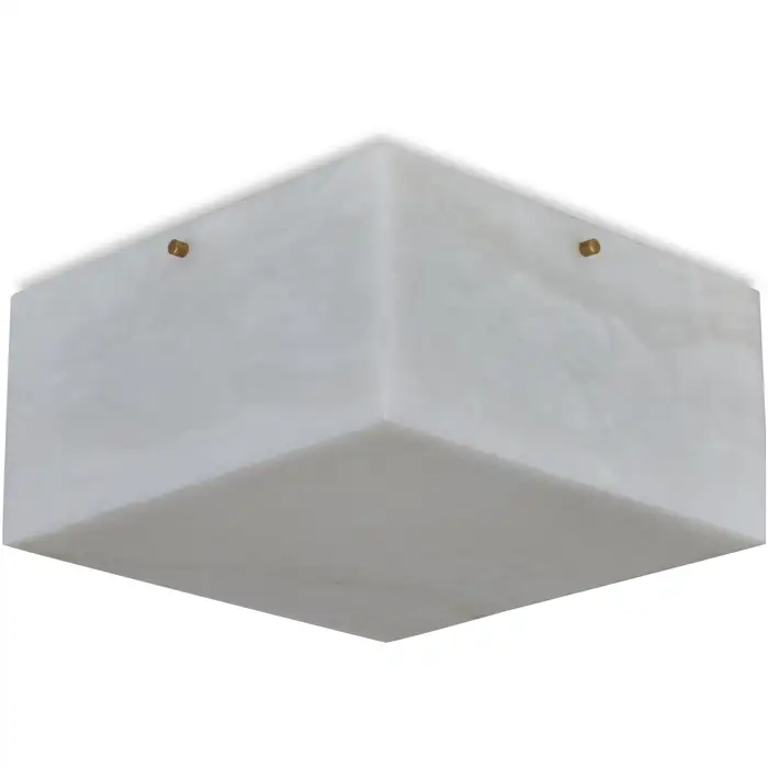 Large 'Titan 4' Alabaster Wall or Ceiling Lamp Flush Mount - Image 3