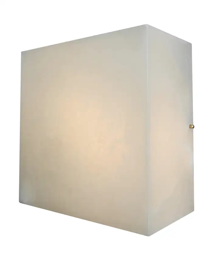 Large 'Titan 4' Alabaster Wall or Ceiling Lamp Flush Mount - Image 5