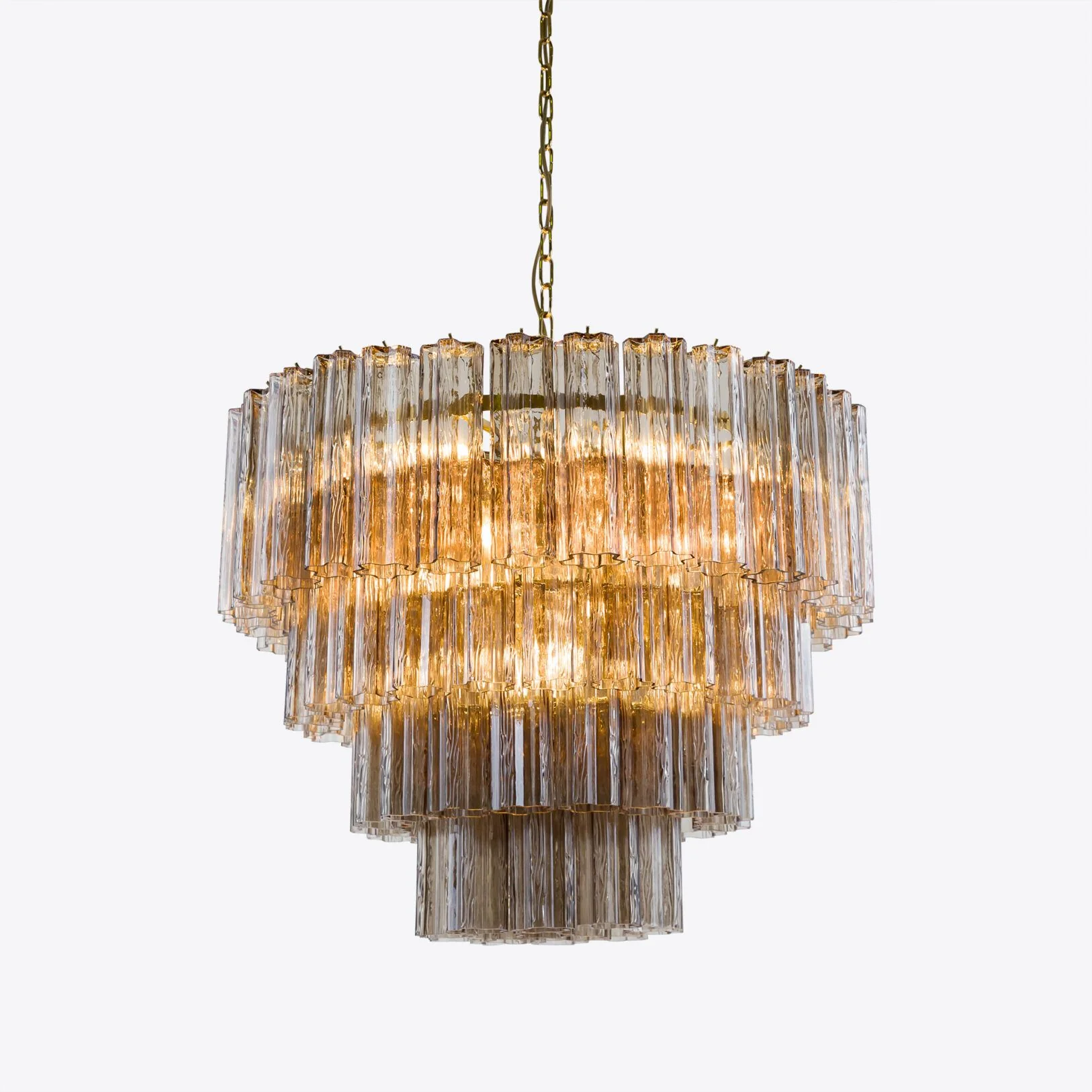 Large Treviso Murano Chandelier 31.5"