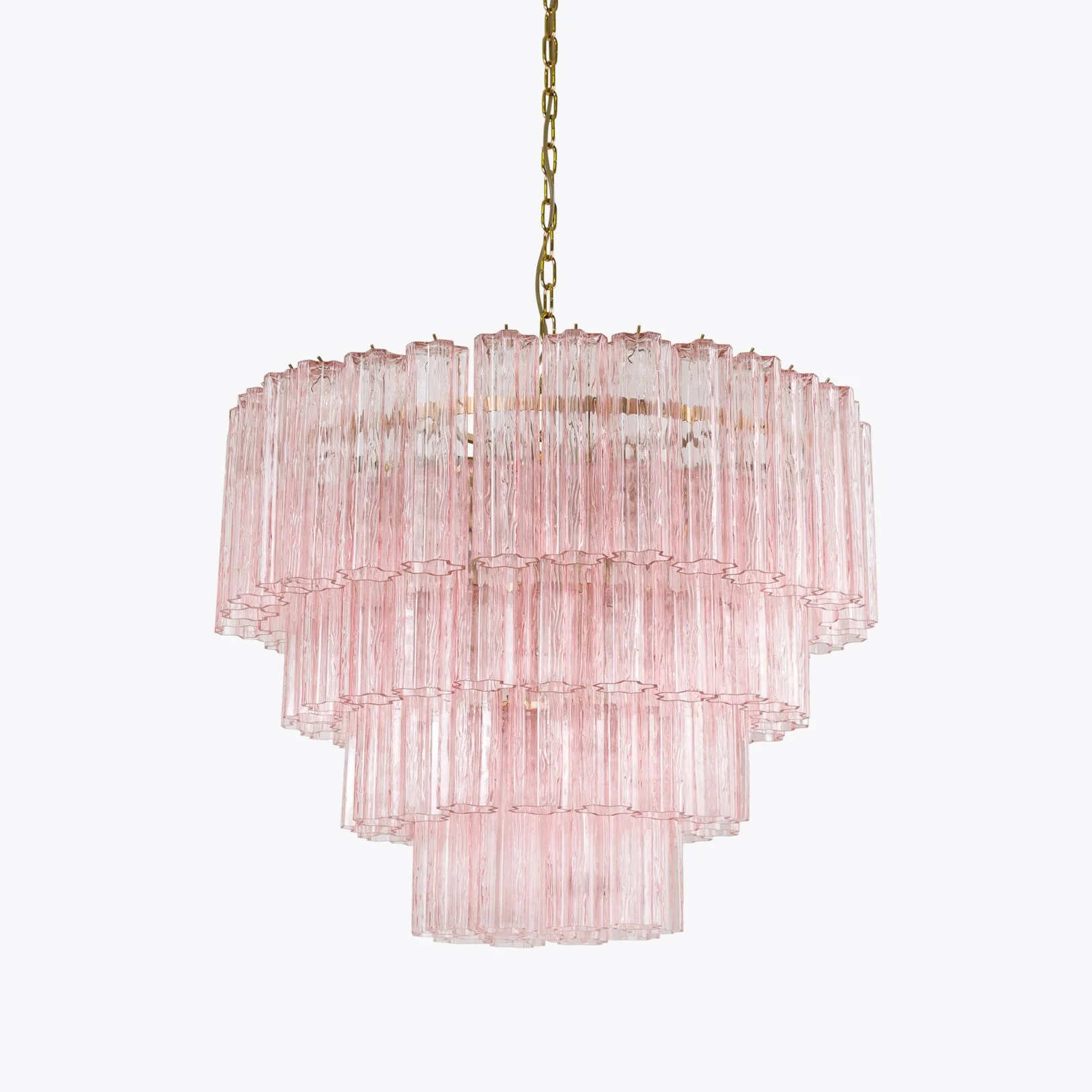 Large Treviso Murano Chandelier 31.5" - Image 6