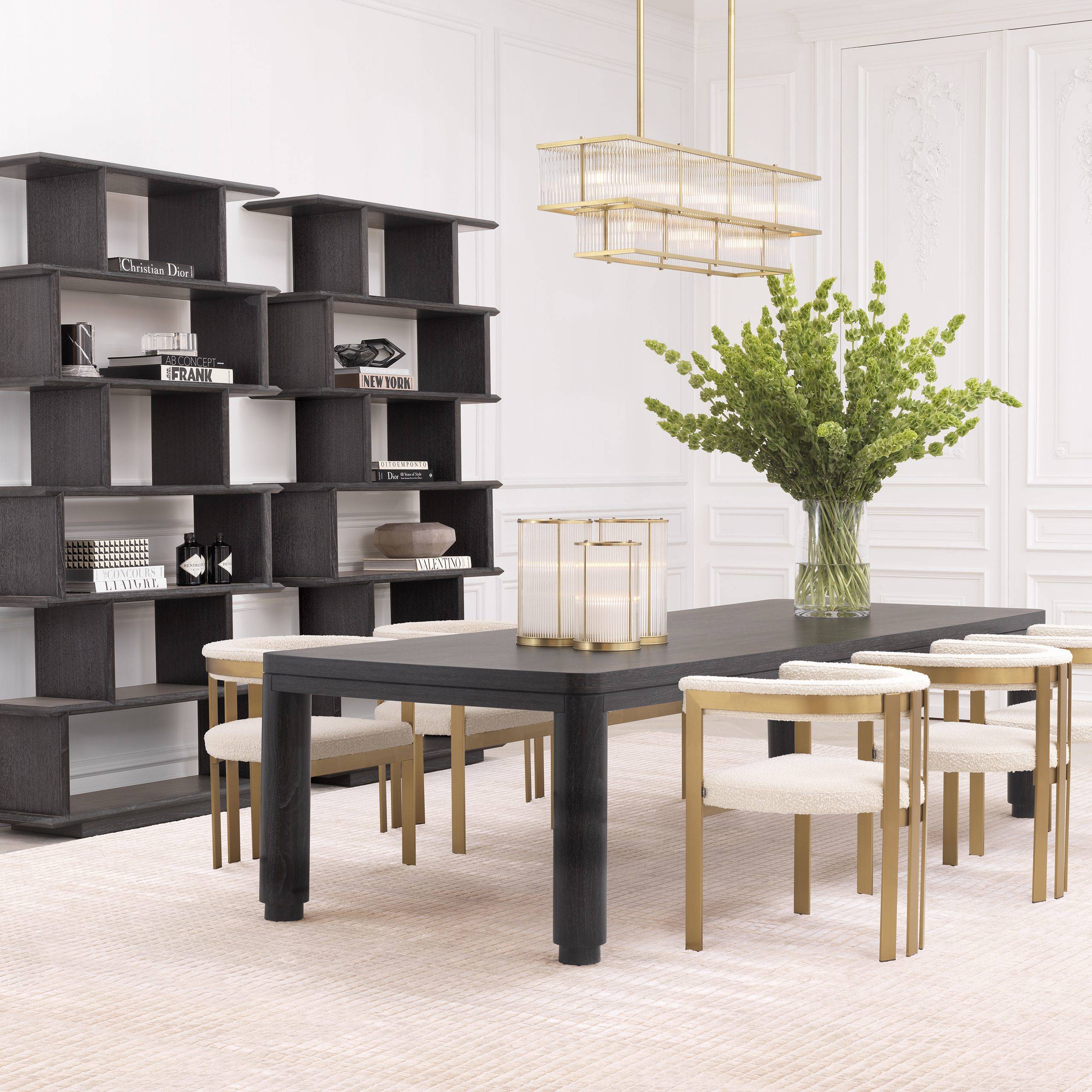 Montparnasse Modern Brass Chandelier - [Brass] - Image 6